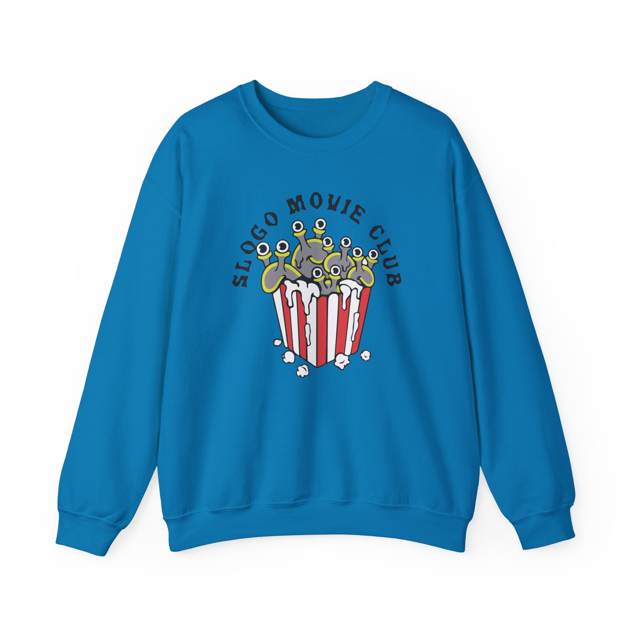 Slogoman Movie Club Unisex Heavy Blendâ„¢ Crewneck Sweatshirt