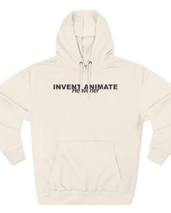 Invent Animate Sandstone Heavener Three-Panel Fleece Hoodie