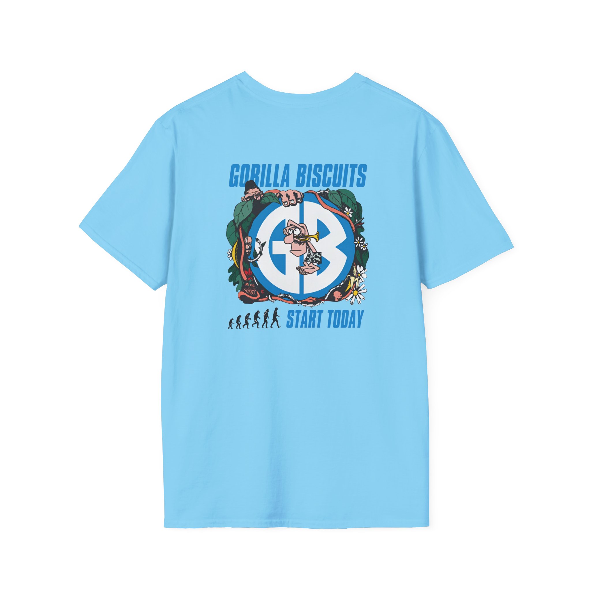 Gorilla Biscuits Jungle Unisex Softstyle T-Shirt