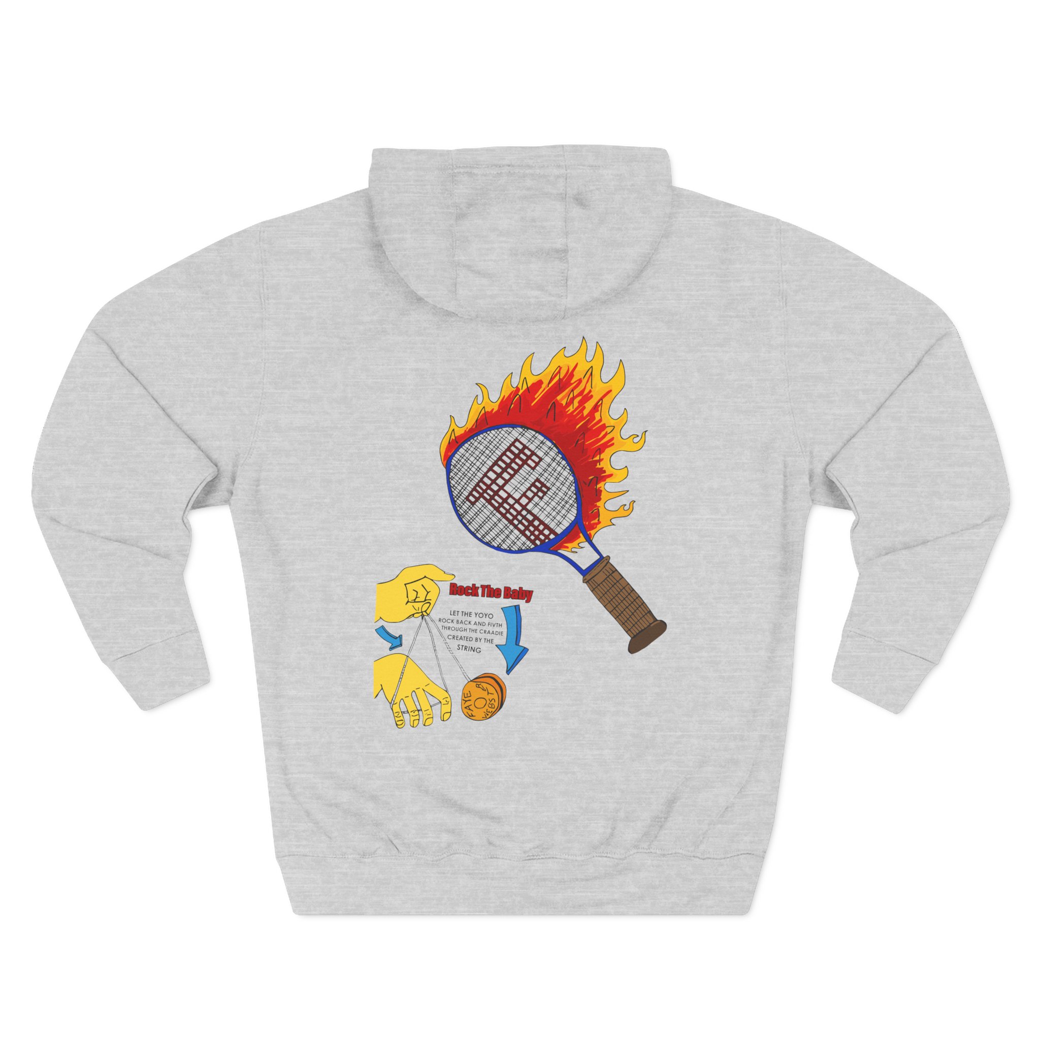 Faye Webster Felt Tip Three-Panel Fleece Hoodie