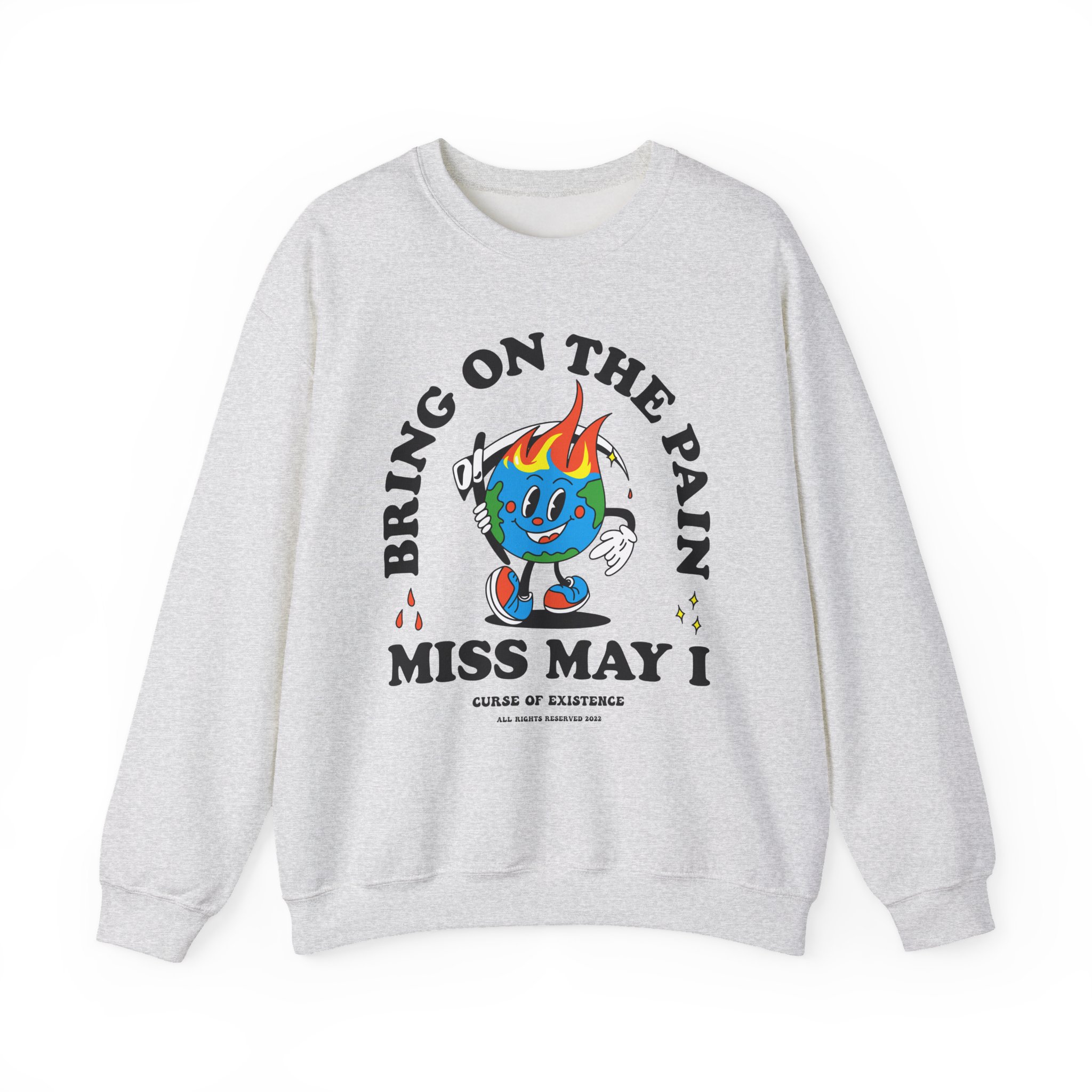 Miss May I Mr. Pain Toddler Unisex Heavy Blendâ„¢ Crewneck Sweatshirt