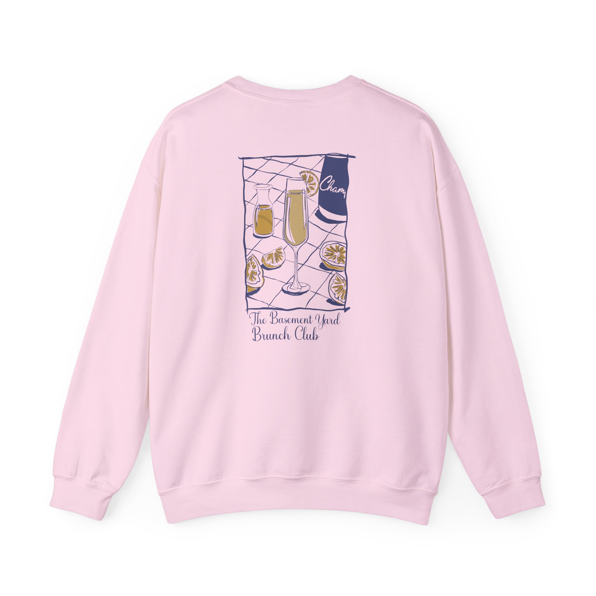 Basement Yard Brunch Club Diner Unisex Heavy Blendâ„¢ Crewneck Sweatshirt