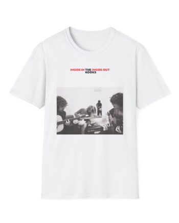 The Kooks Inside In inside Out Album Cover Unisex Softstyle T-Shirt