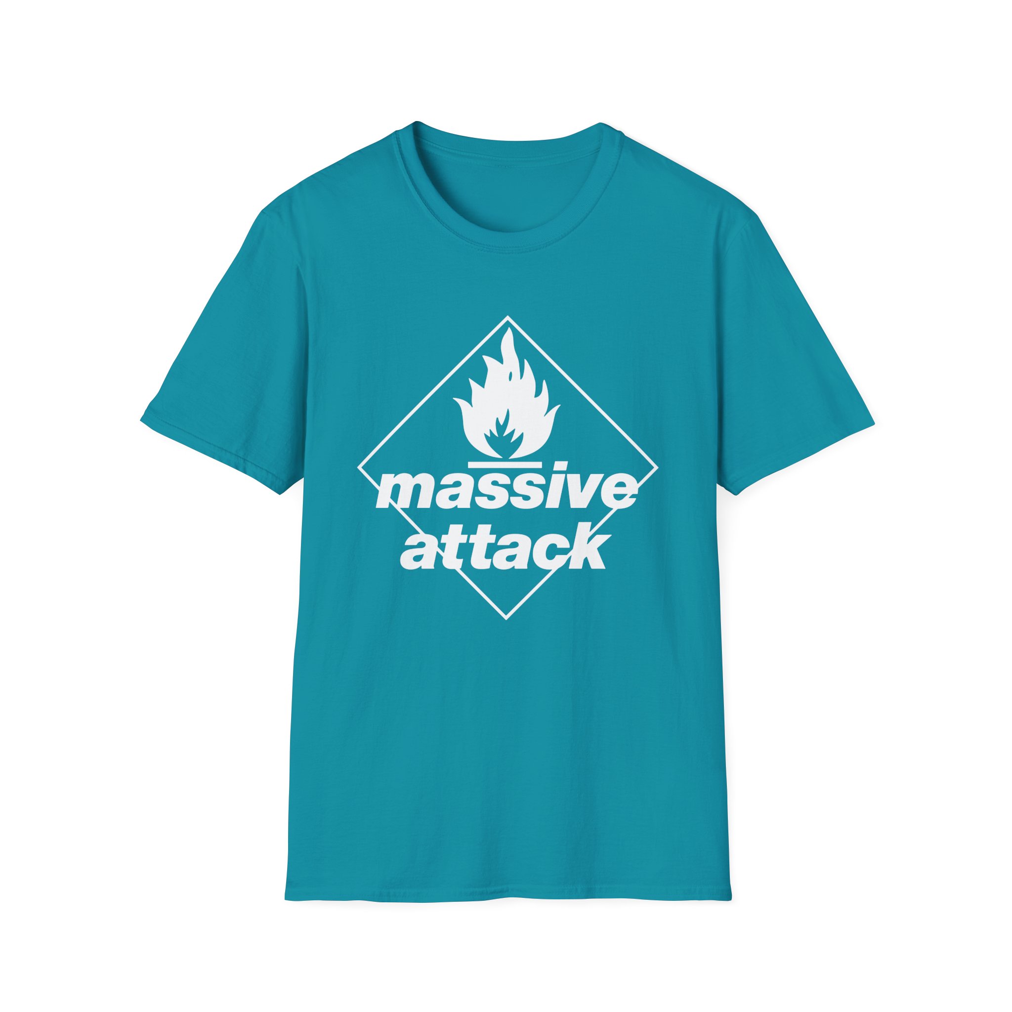 Massive Attack Blue Lines Unisex Softstyle T-Shirt