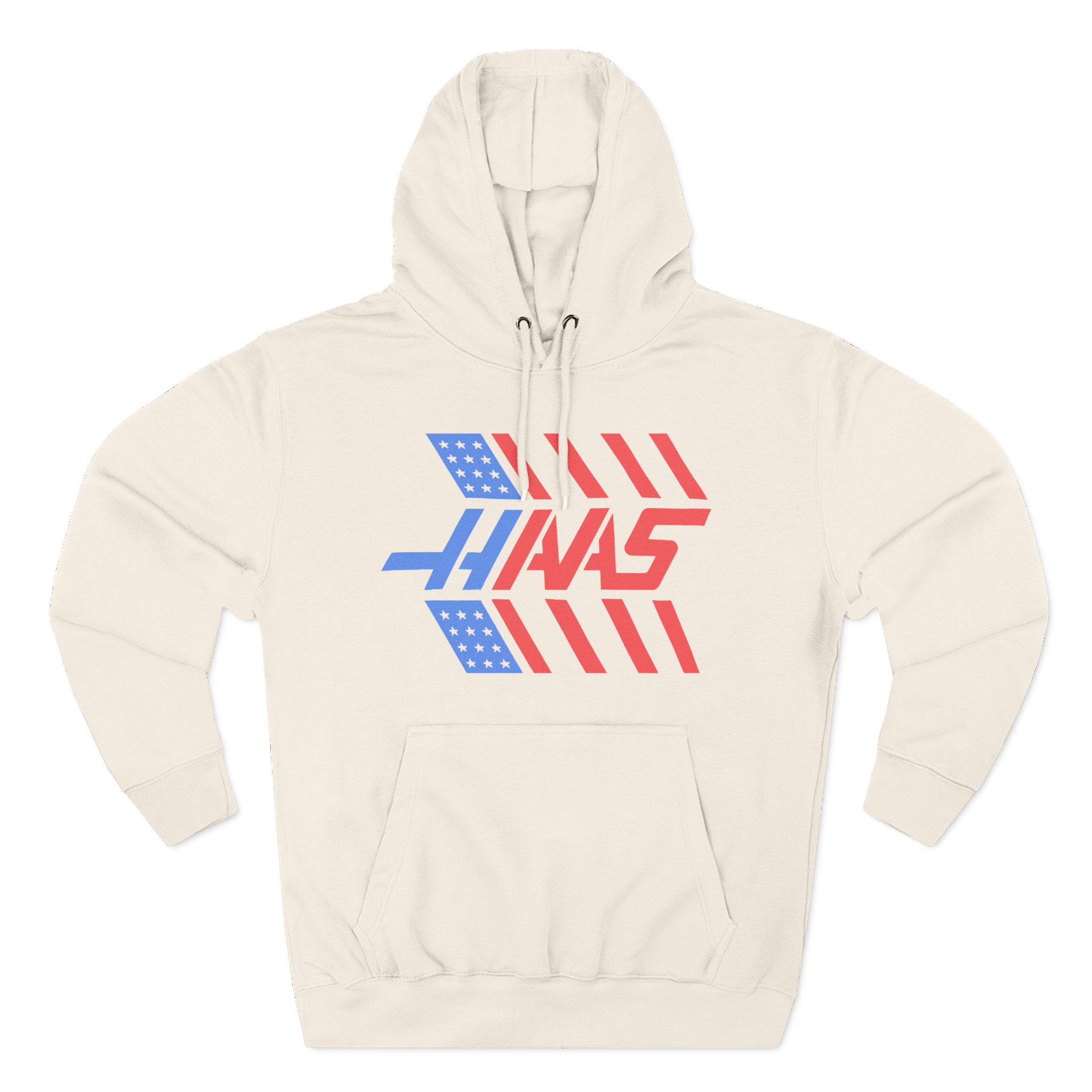 Haas F1 Stars and Stripes Three-Panel Fleece Hoodie