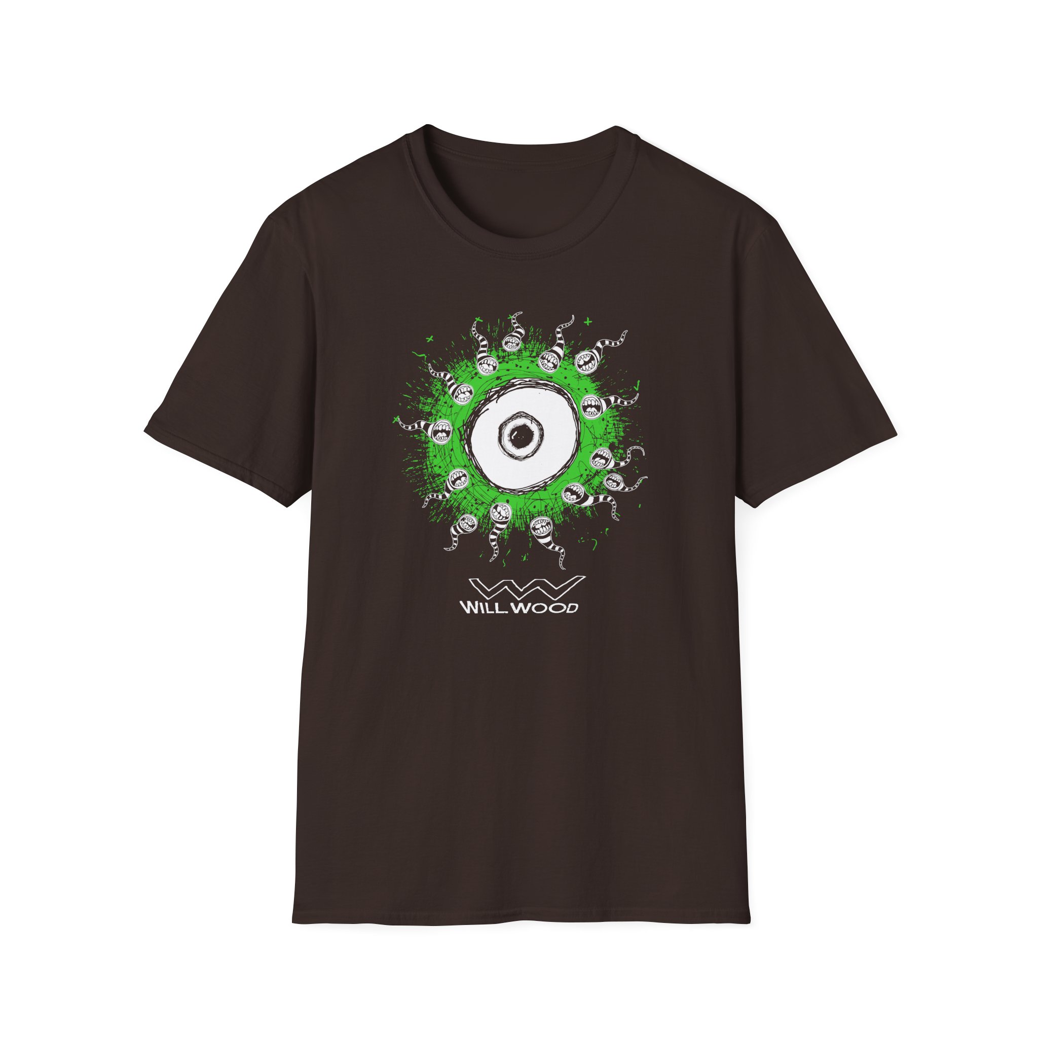 Will Wood Eye Unisex Softstyle T-Shirt