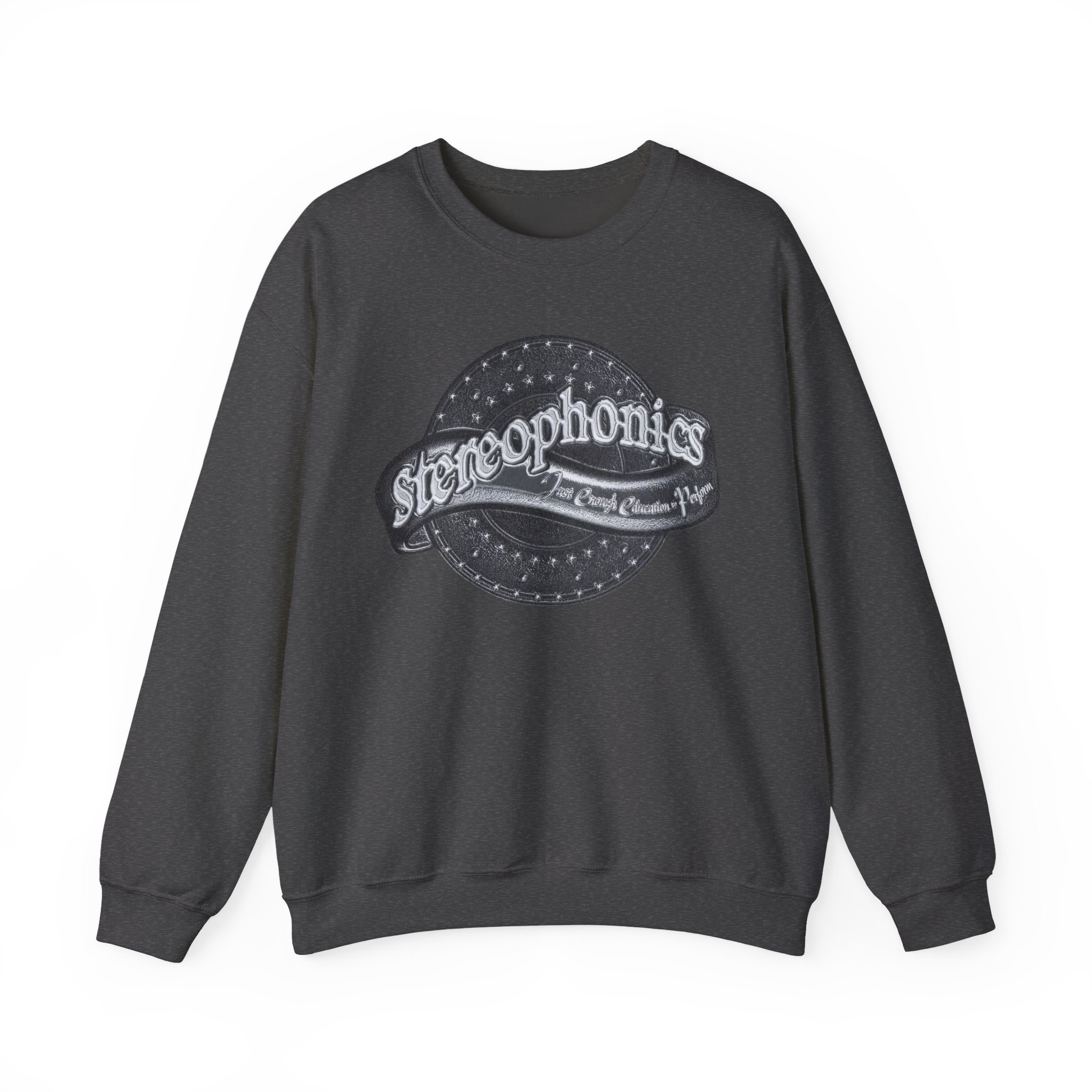 Stereophonics Vintage Just Enough Education to Perform Unisex Heavy Blendâ„¢ Crewneck Sweatshirt