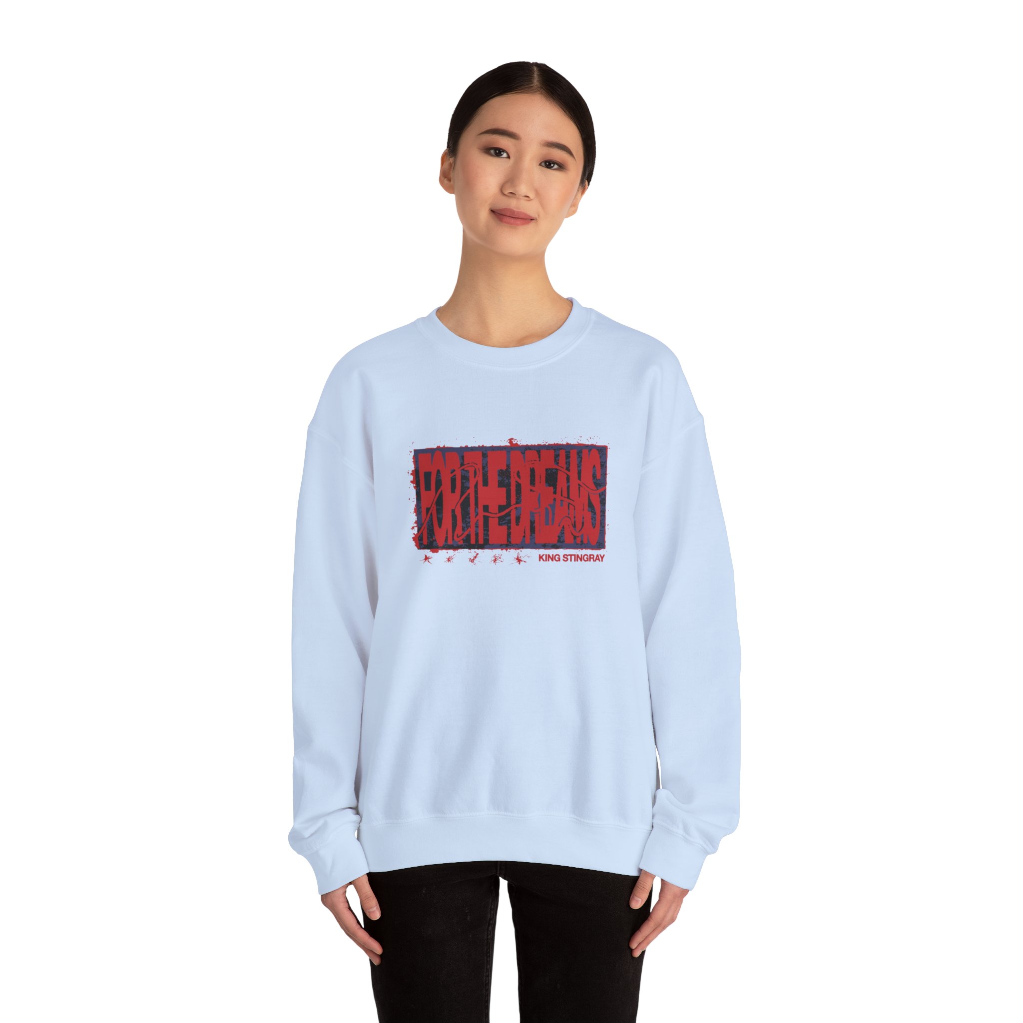 King Stingray for the Dreams Unisex Heavy Blendâ„¢ Crewneck Sweatshirt