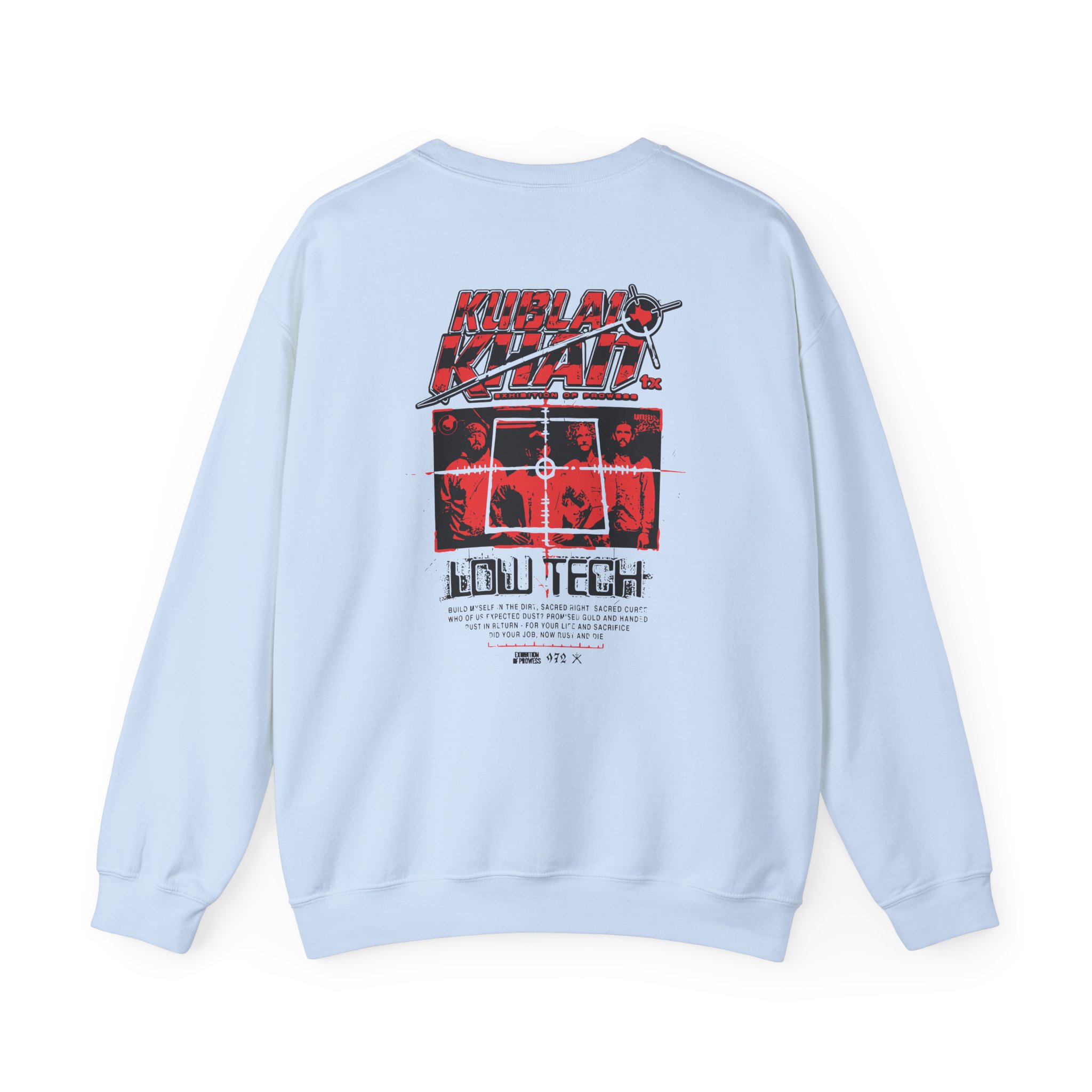 Kublai Khan Low Tech Unisex Heavy Blendâ„¢ Crewneck Sweatshirt