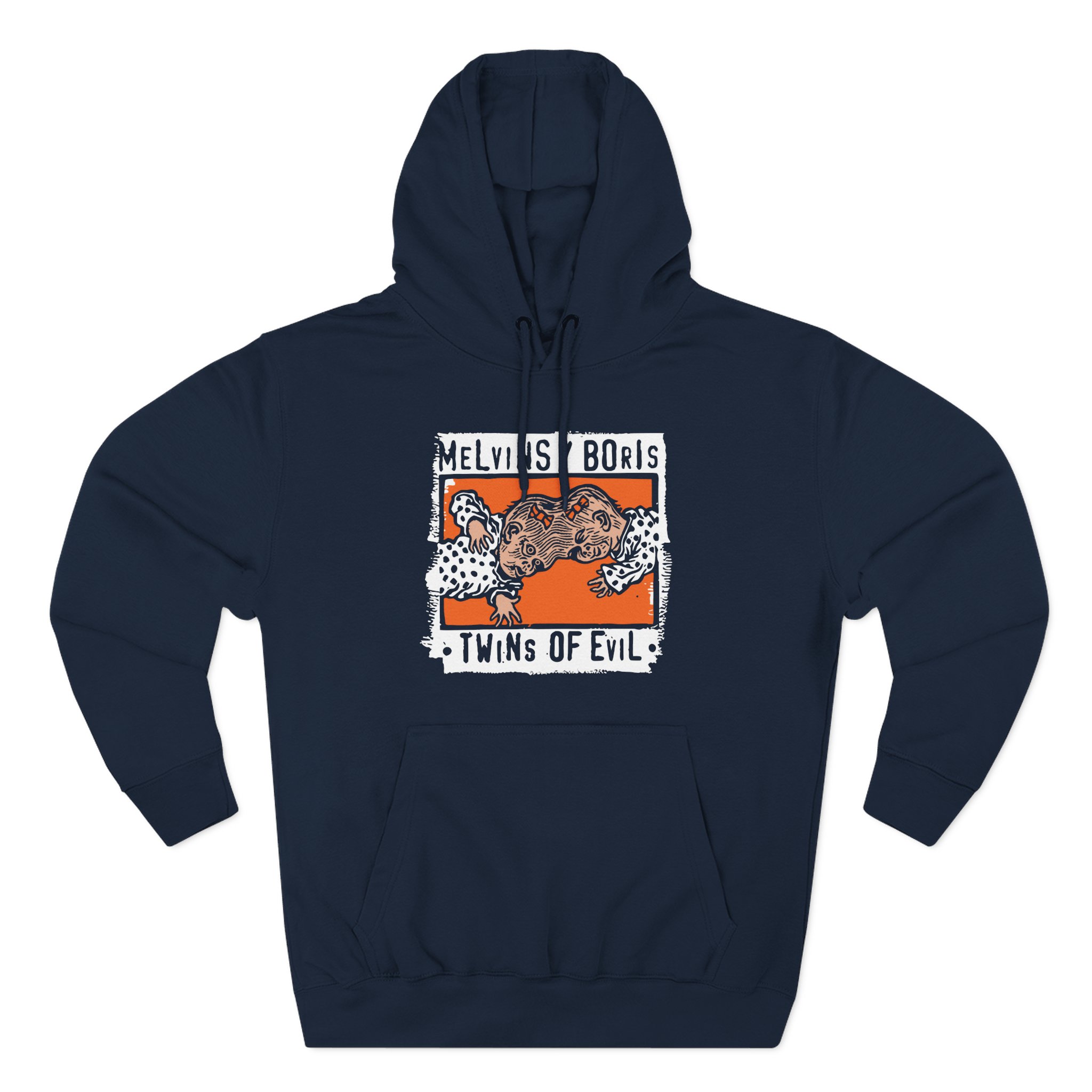 Melvins Twins of Evil Three-Panel Fleece Hoodie