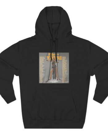 Tate Mcrae Miss Possessive Tour 2025 Three-Panel Fleece Hoodie