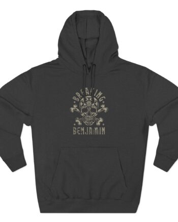 Breaking Benjamin Skull Three-Panel Fleece Hoodie