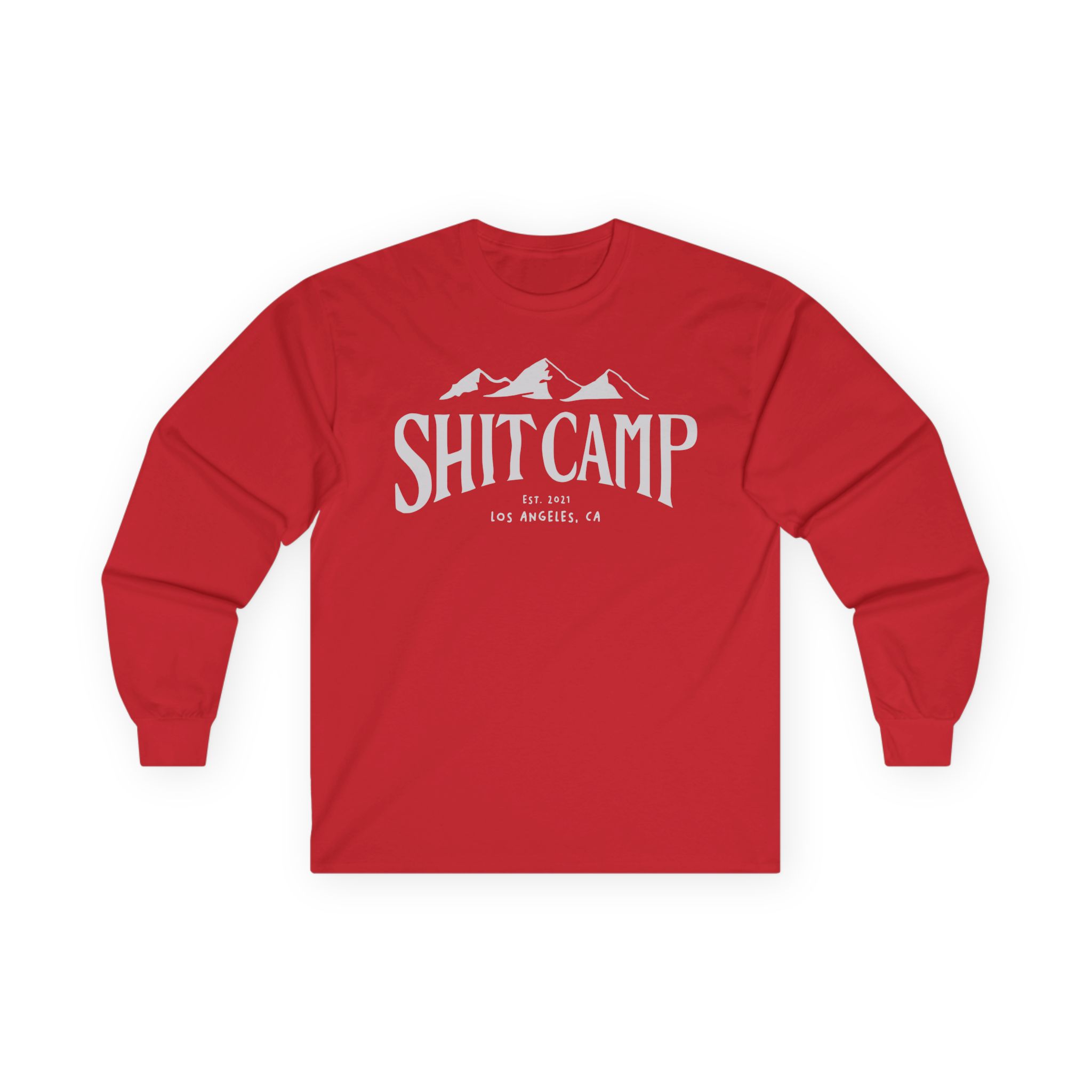 Qtcinderella Shit Camp Unisex Ultra Cotton Long Sleeve Tee