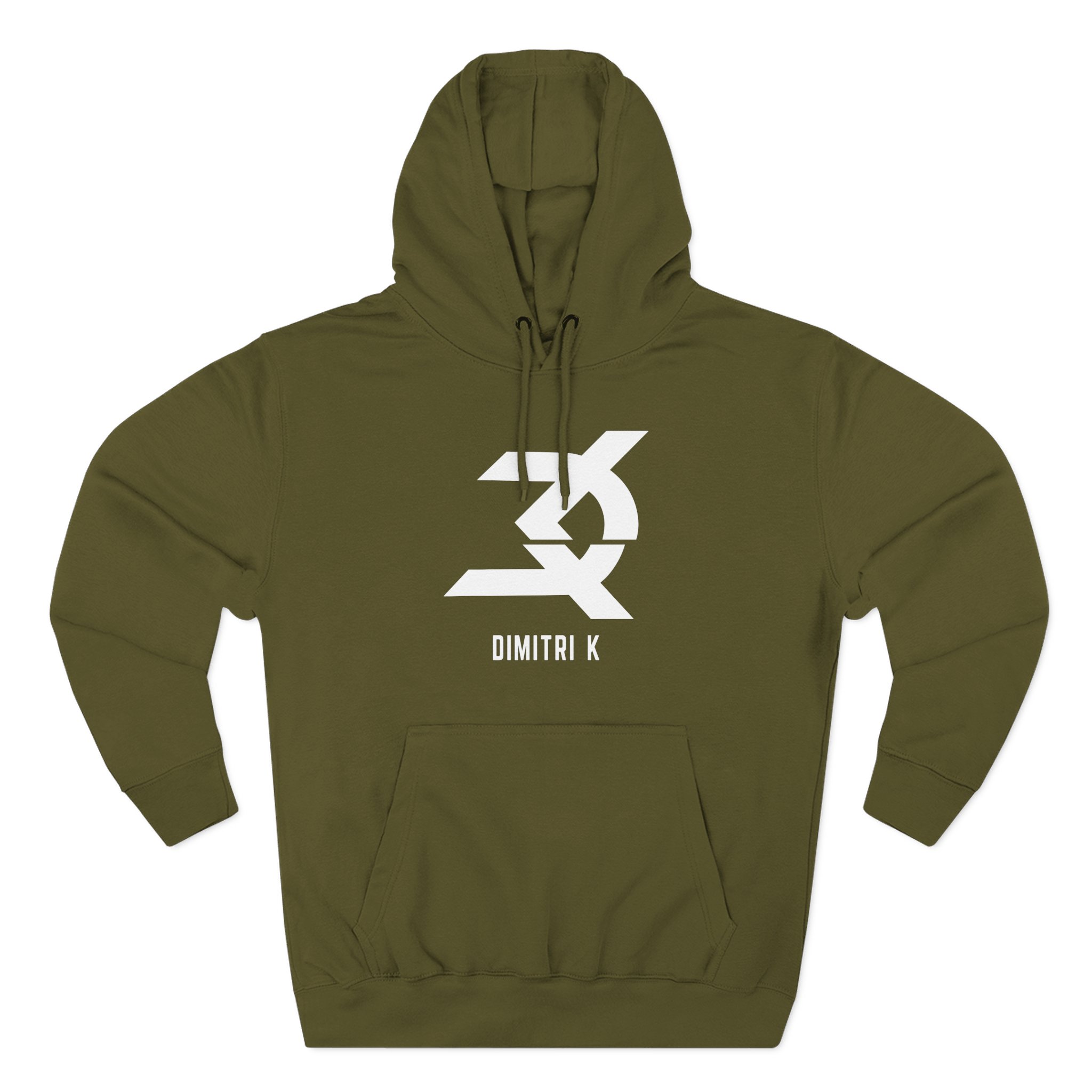 Dimitri K Three-Panel Fleece Hoodie