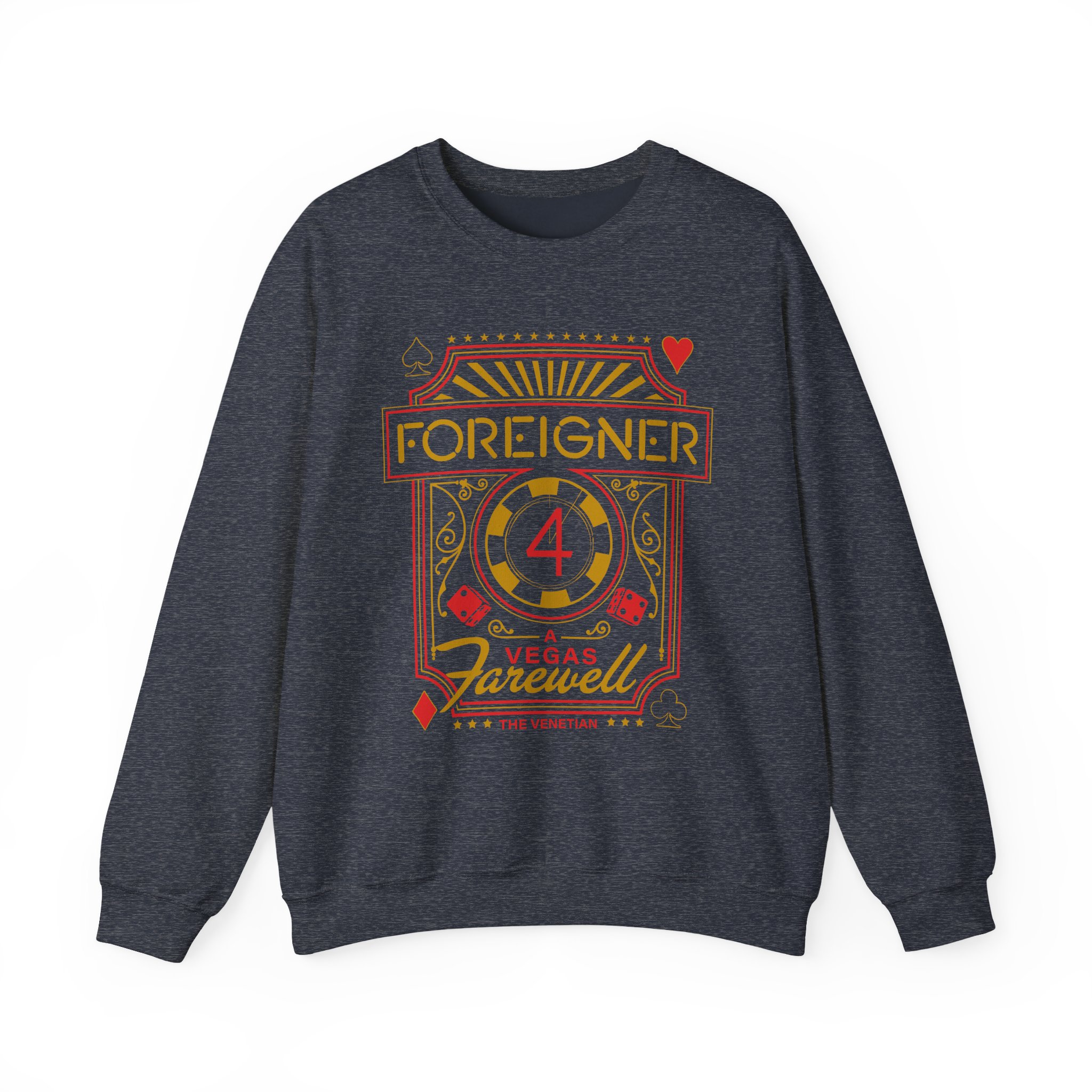 Foreigner Vegas Event Unisex Heavy Blendâ„¢ Crewneck Sweatshirt