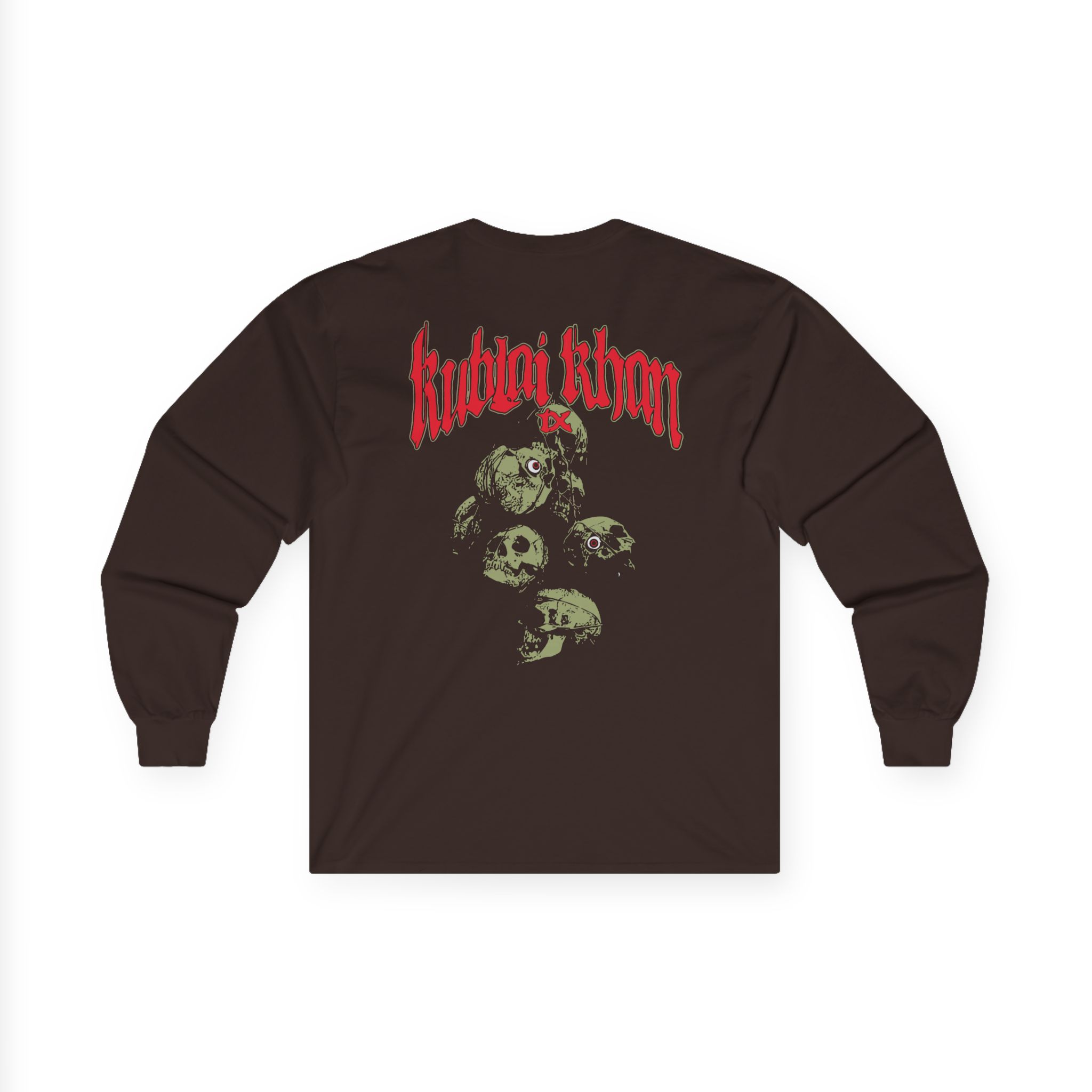 Kublai Khan - Skull Unisex Ultra Cotton Long Sleeve Tee
