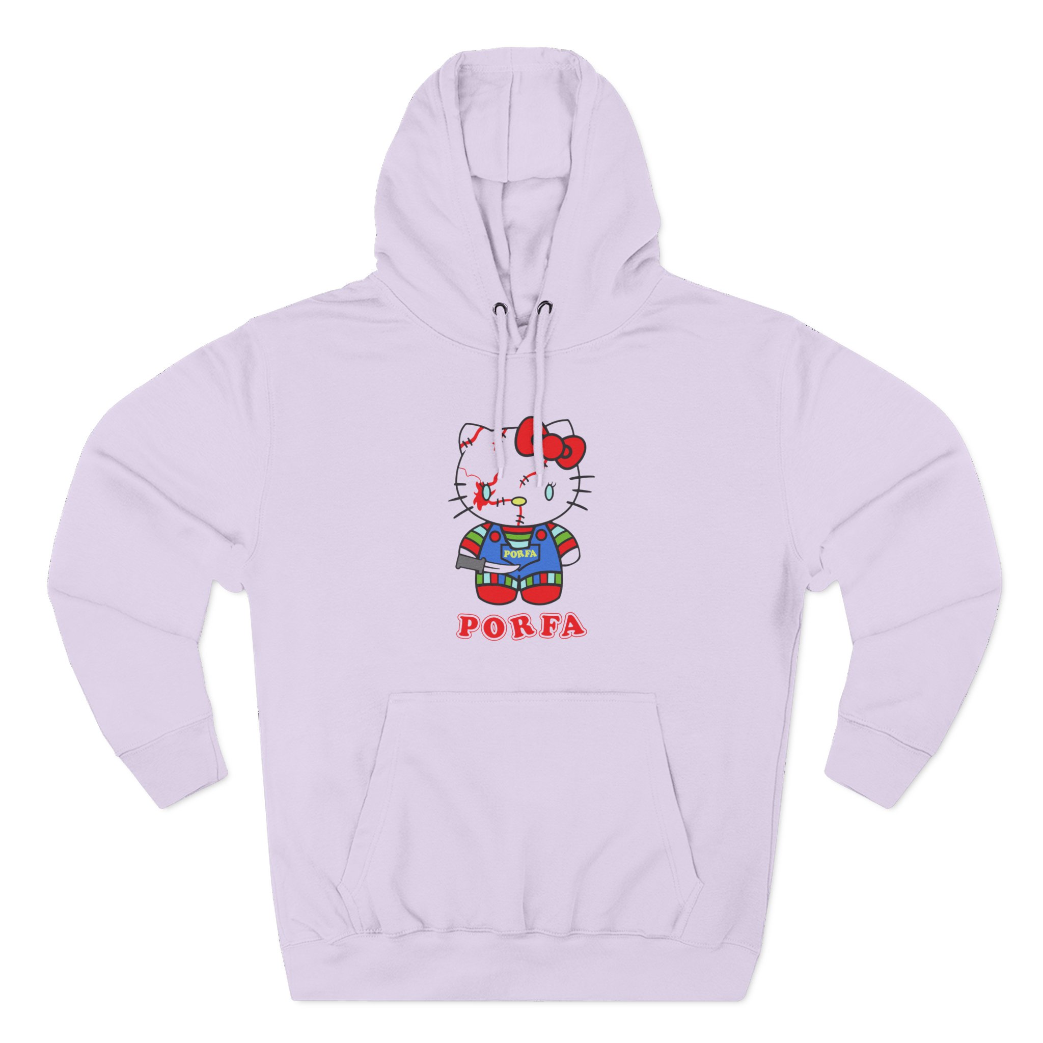 Porfa Hello Kitty Halloween Three-Panel Fleece Hoodie