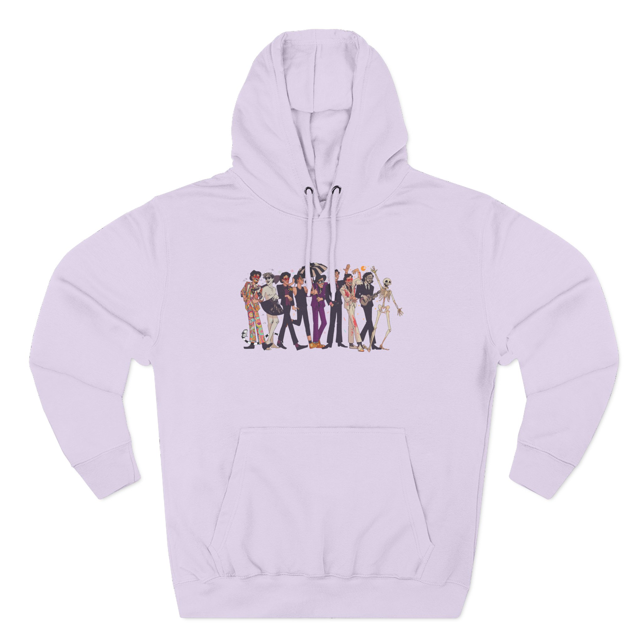 Will Wood Death of the Author Three-Panel Fleece Hoodie