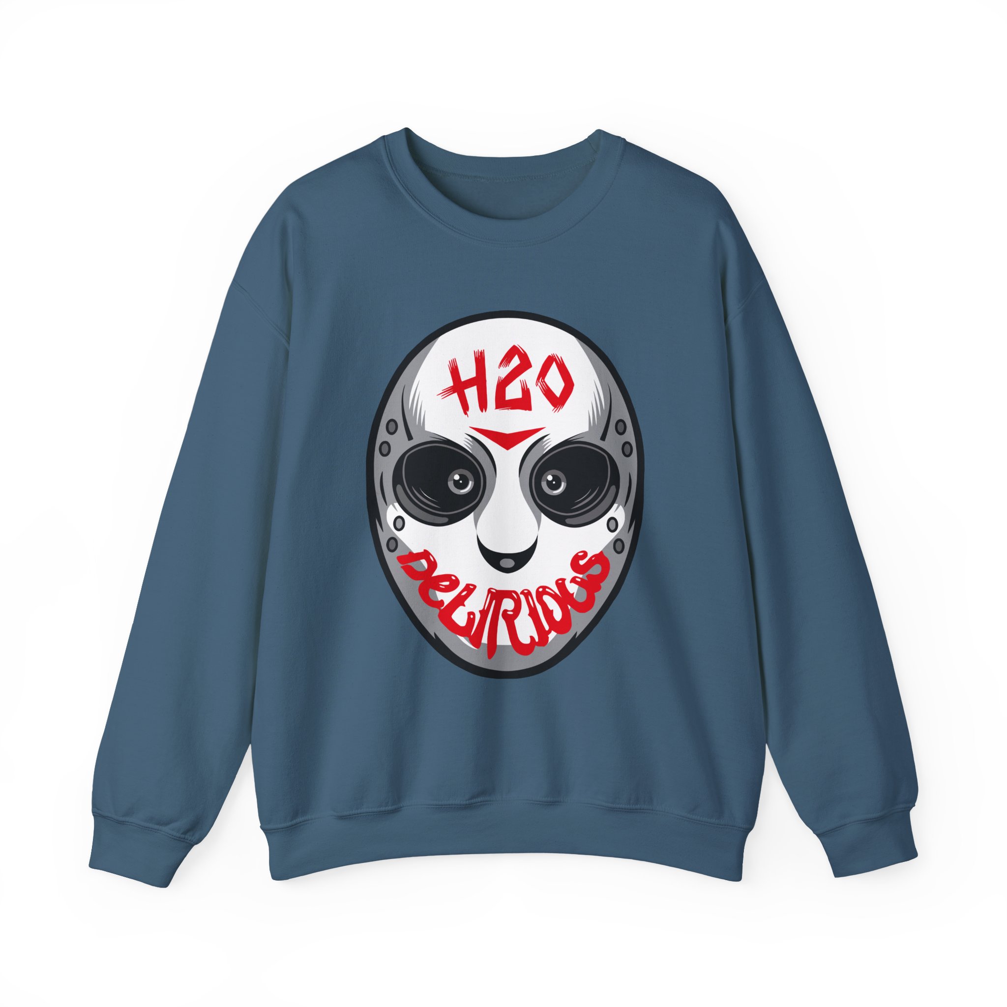 H2odelirious Face Mask Logo Unisex Heavy Blendâ„¢ Crewneck Sweatshirt