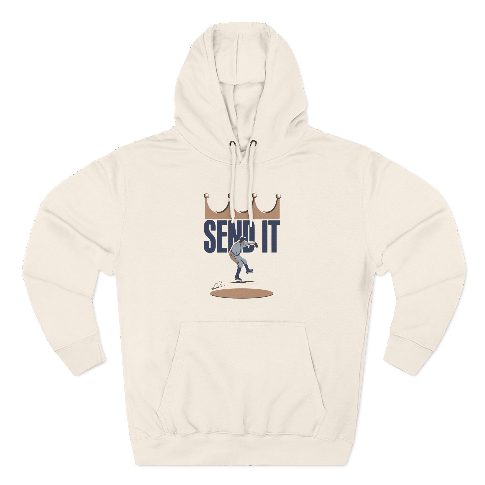 Trevor Bauer Send It Three-Panel Fleece Hoodie