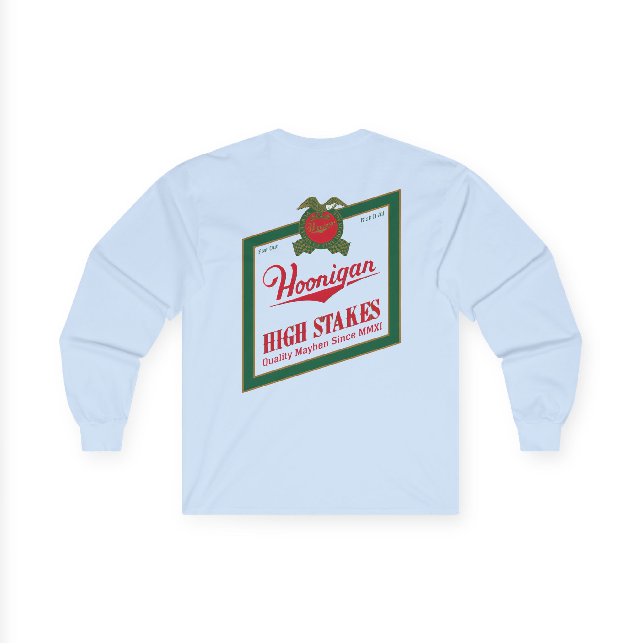 Ken Block Hoonigan High Stakes Unisex Ultra Cotton Long Sleeve Tee