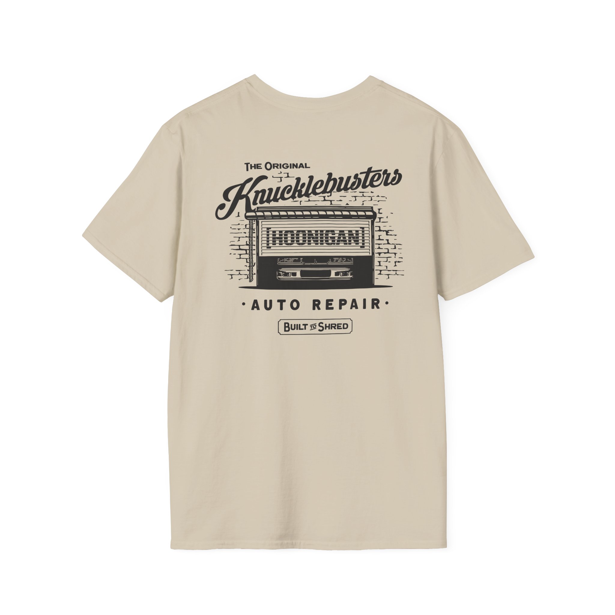 Hoonigan Knucklebusters Auto Repair Unisex Softstyle T-Shirt