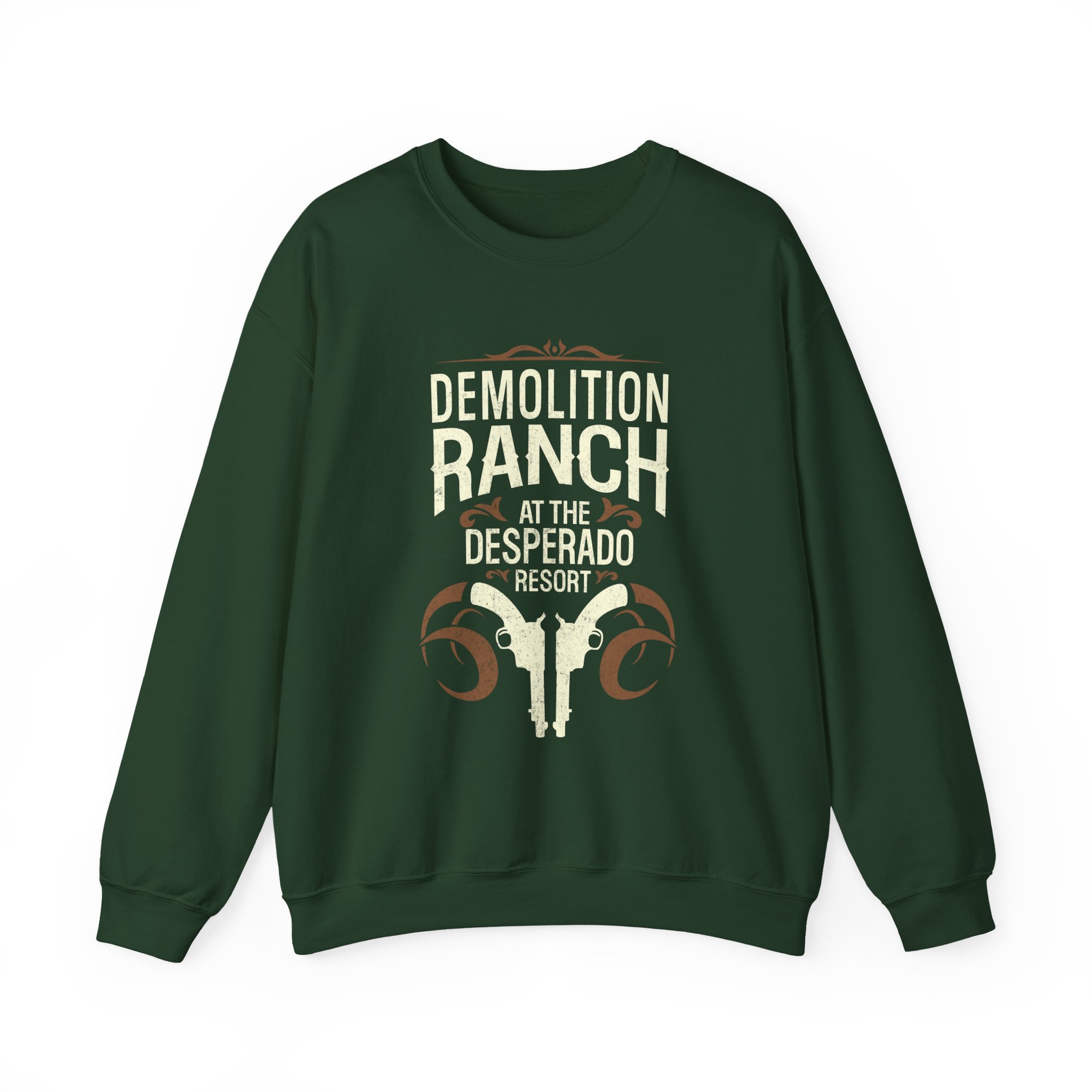 Demolition Ranch at the Desperado Resort Unisex Heavy Blendâ„¢ Crewneck Sweatshirt