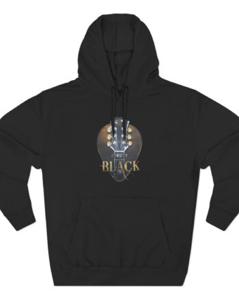 Clint Black Headstock Three-Panel Fleece Hoodie