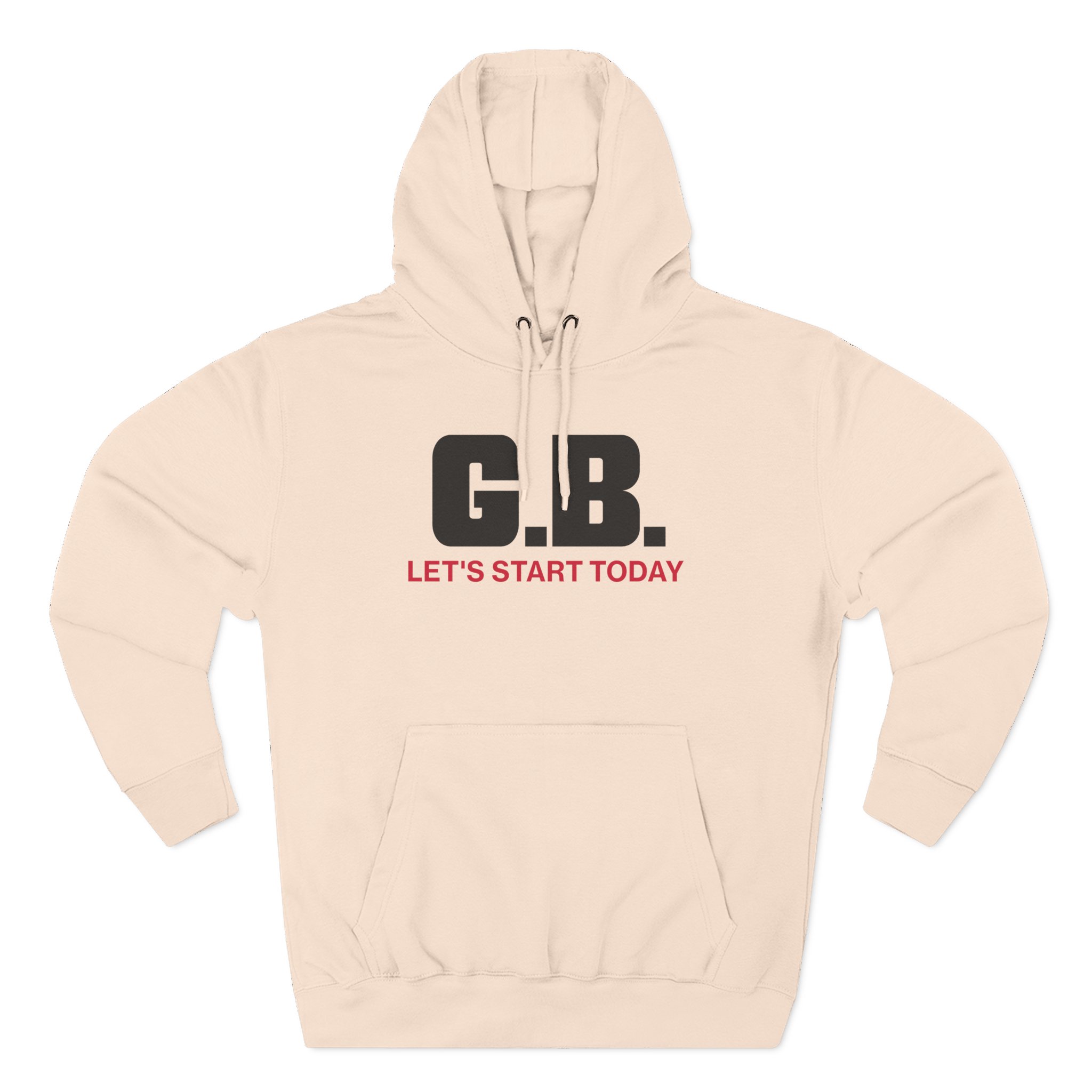 Gorilla Biscuits Let's Start Today Three-Panel Fleece Hoodie