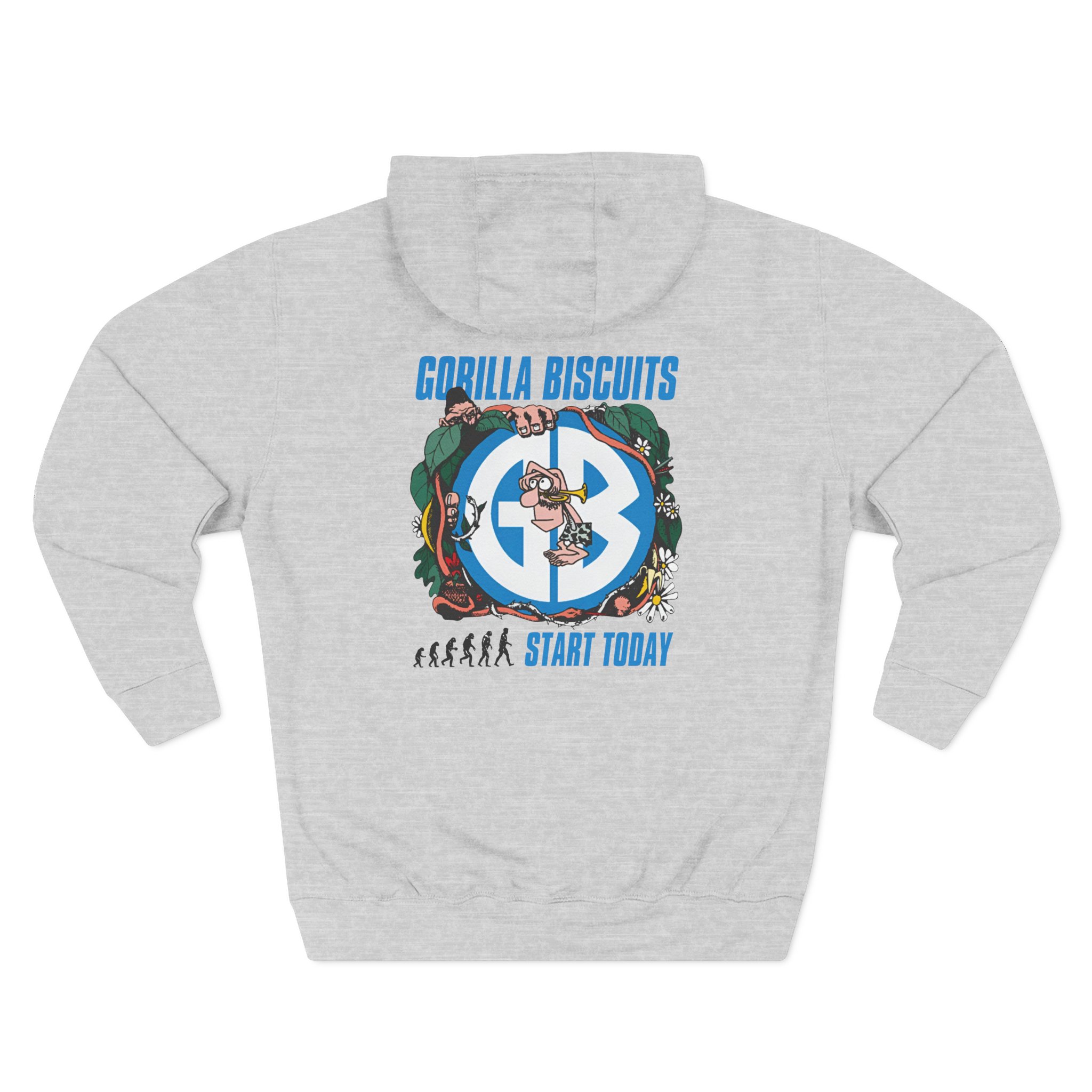Gorilla Biscuits Jungle Three-Panel Fleece Hoodie
