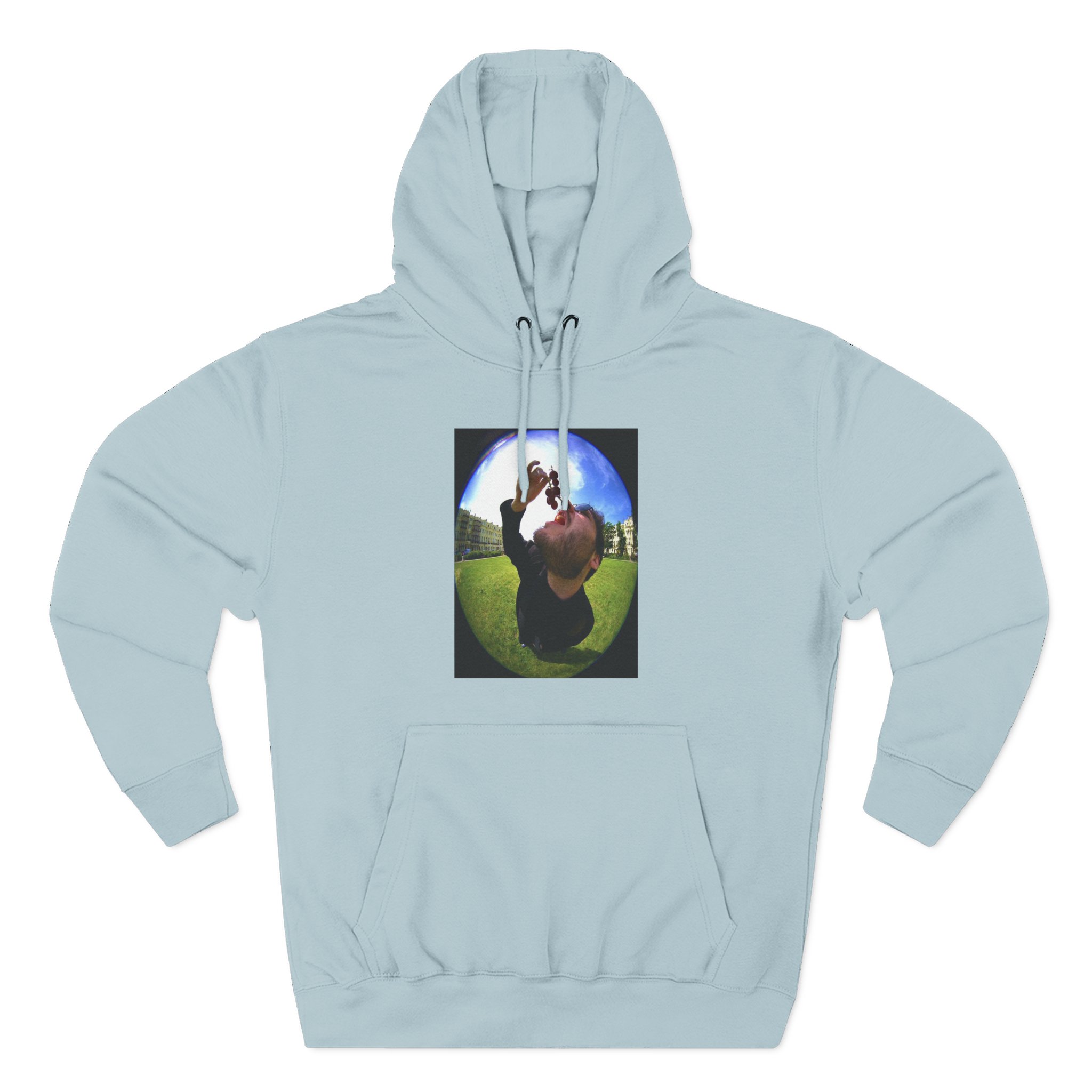 Grapes by James Marriott Three-Panel Fleece Hoodie