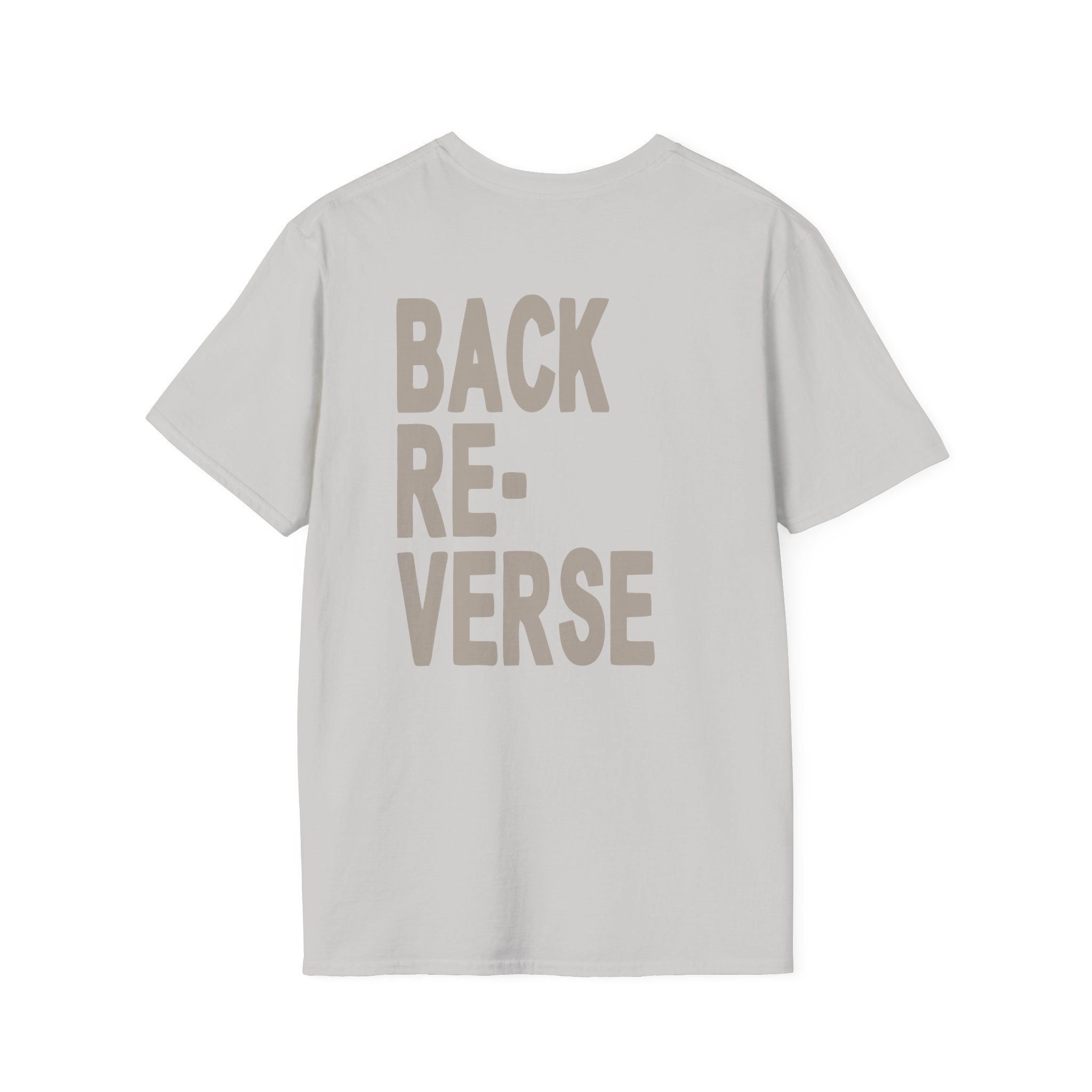 Armchair Expert Reverse Back Unisex Softstyle T-Shirt