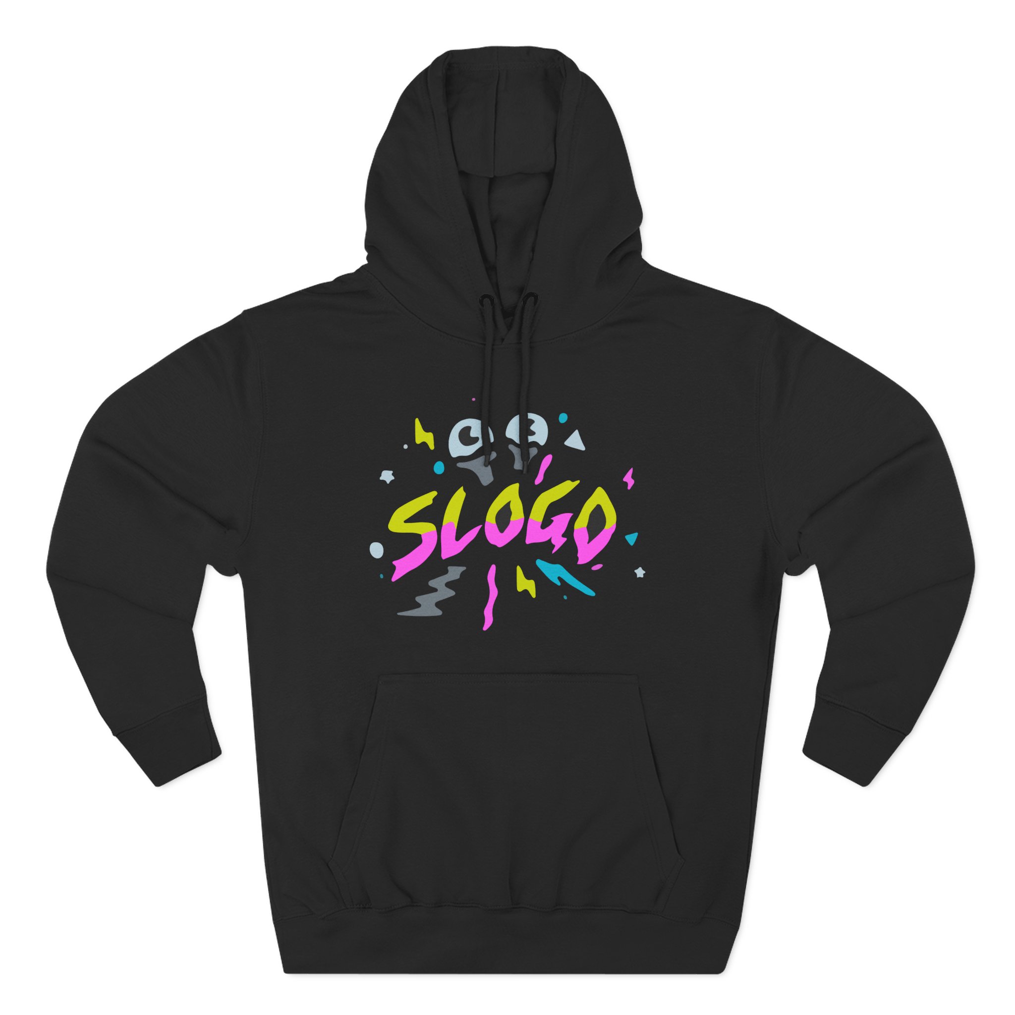 Slogoman Rad Three-Panel Fleece Hoodie
