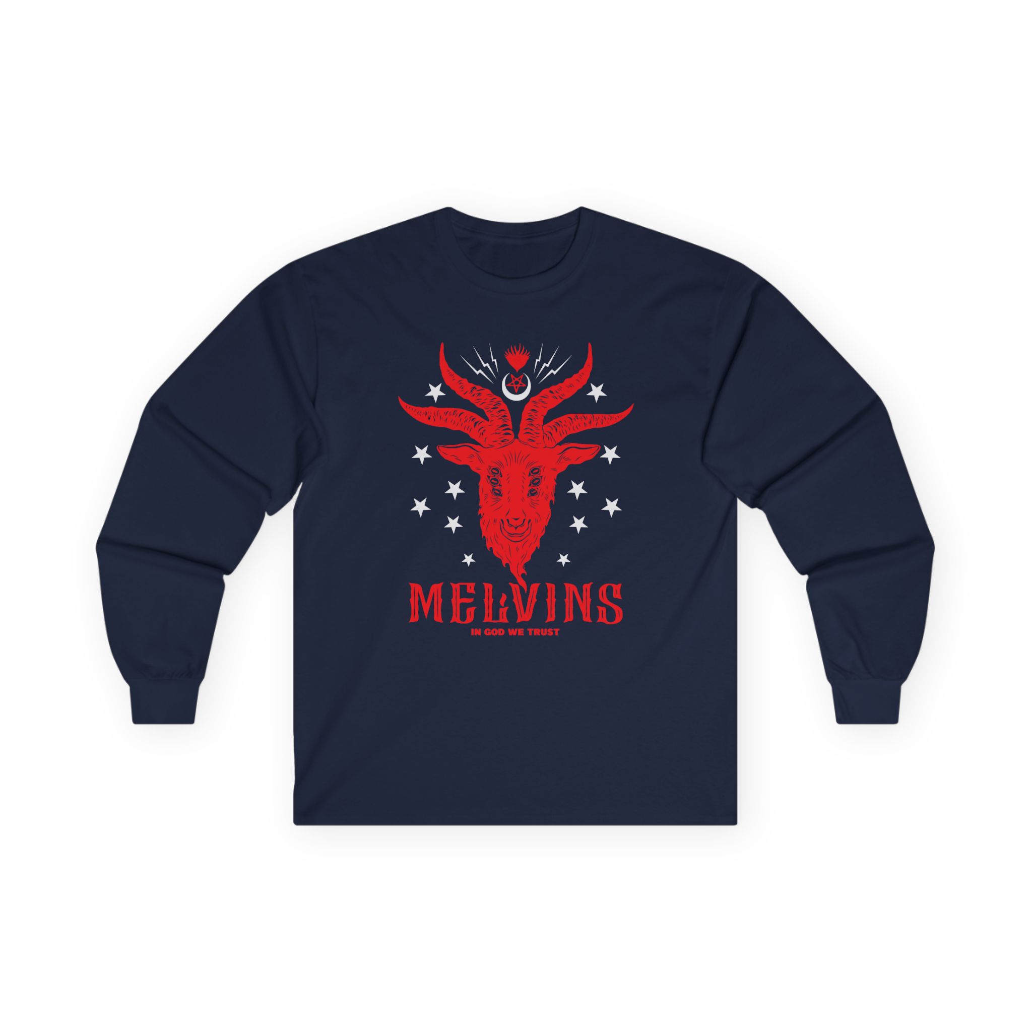 Melvins in God We Trust Unisex Ultra Cotton Long Sleeve Tee
