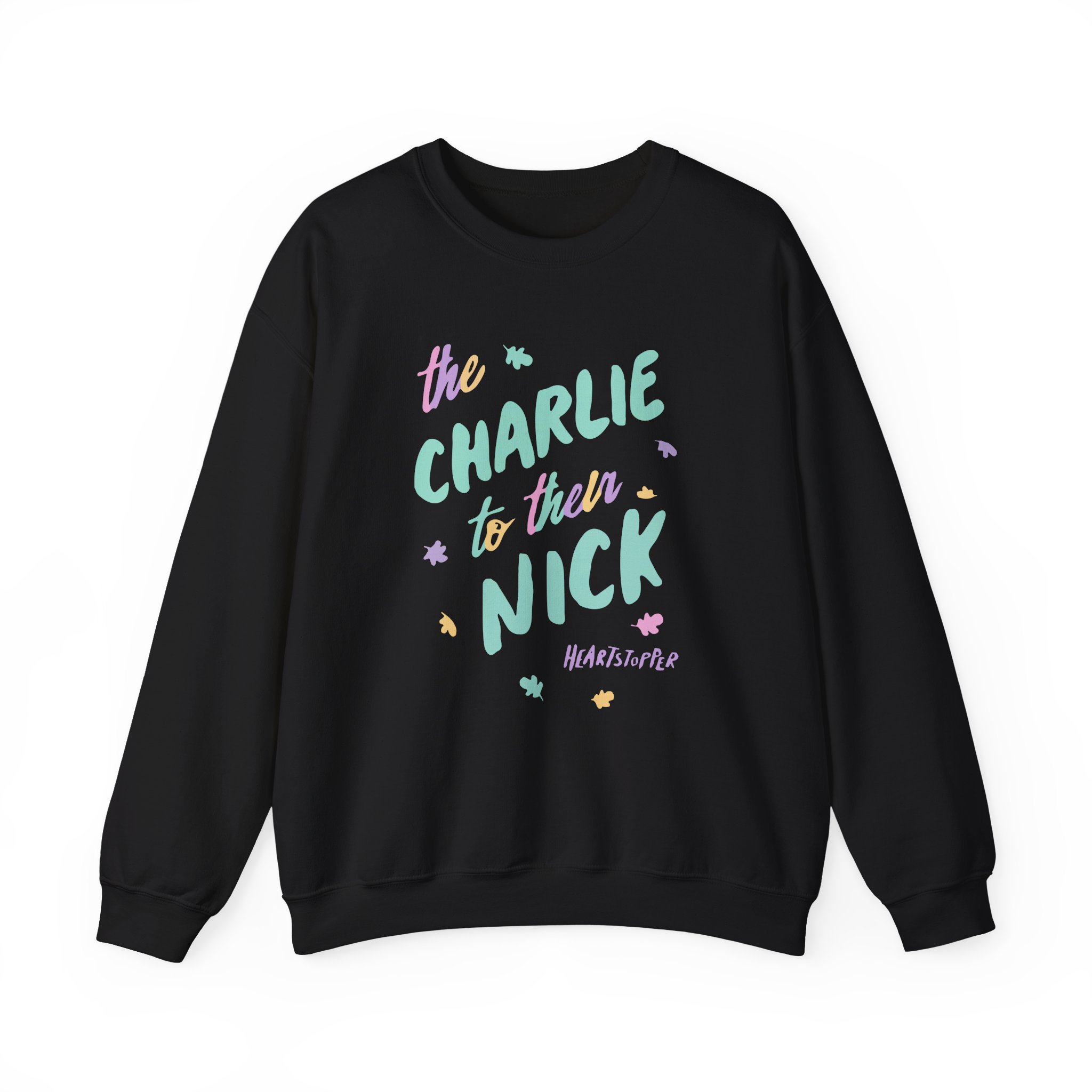 Heartstopper Charlie to Nick Pride Unisex Heavy Blendâ„¢ Crewneck Sweatshirt
