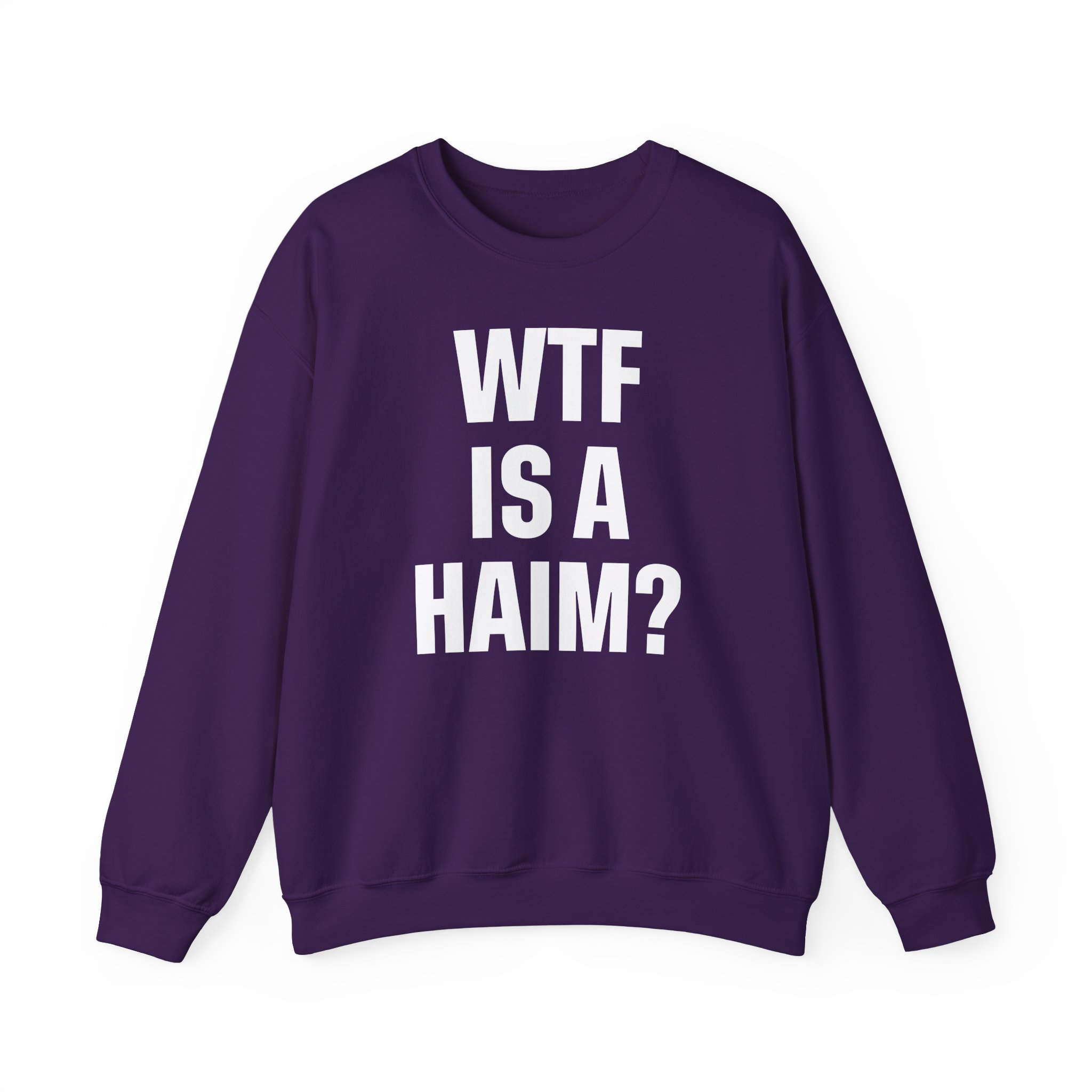 Wtf is a Haim Unisex Heavy Blendâ„¢ Crewneck Sweatshirt