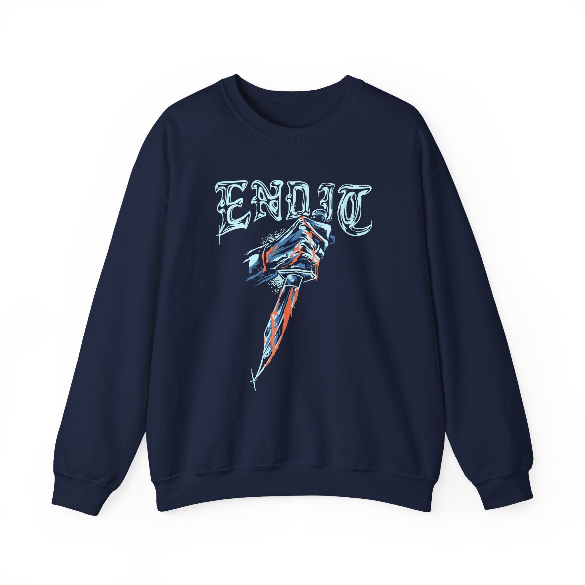 End It Unisex Heavy Blend Crewneck Sweatshirt