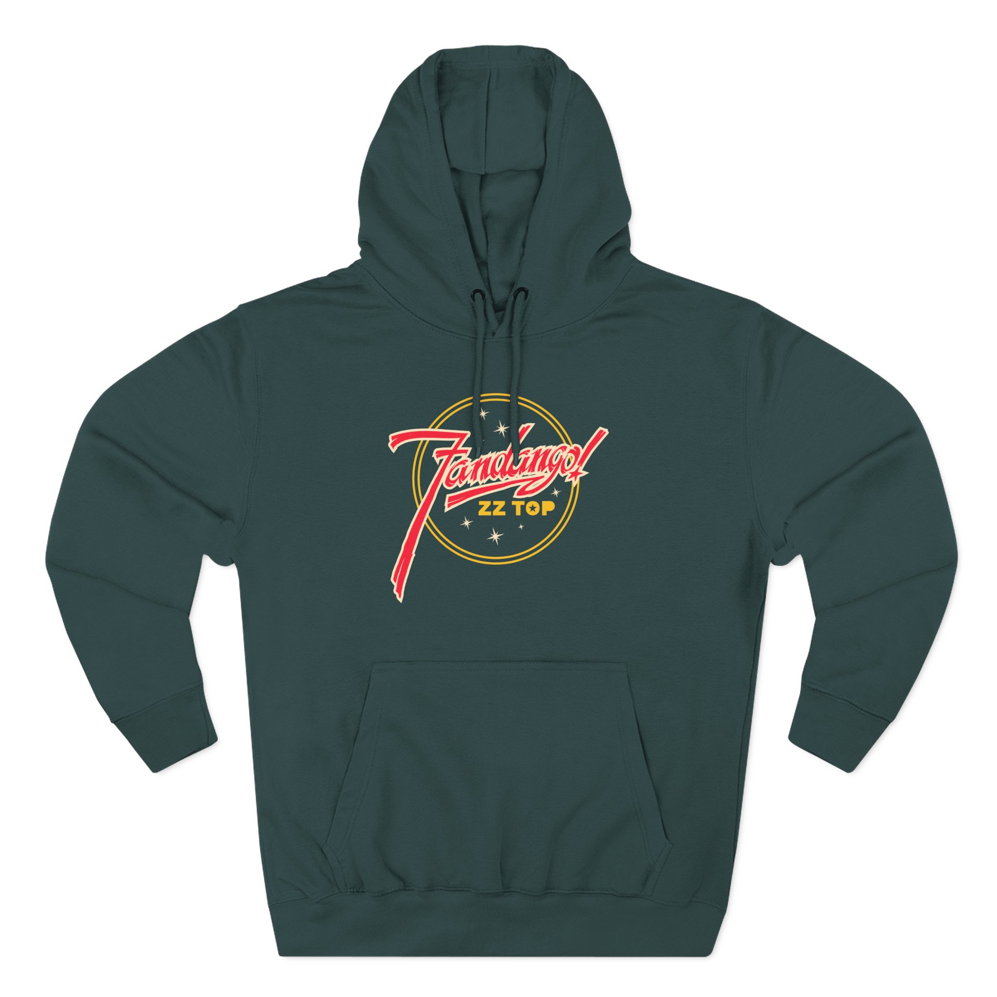 Zz Top Three-Panel Fleece Hoodie