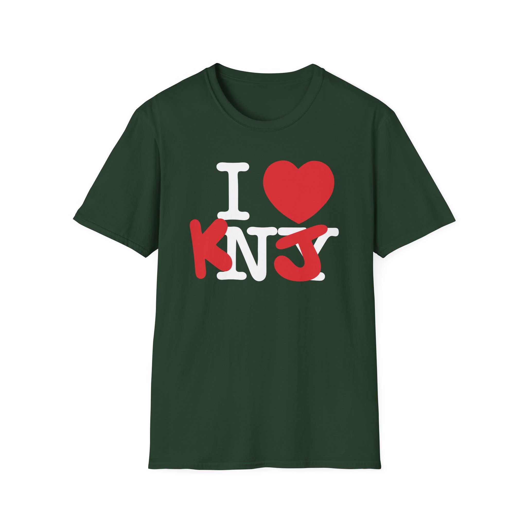 KNJ I Love Unisex Softstyle T-Shirt