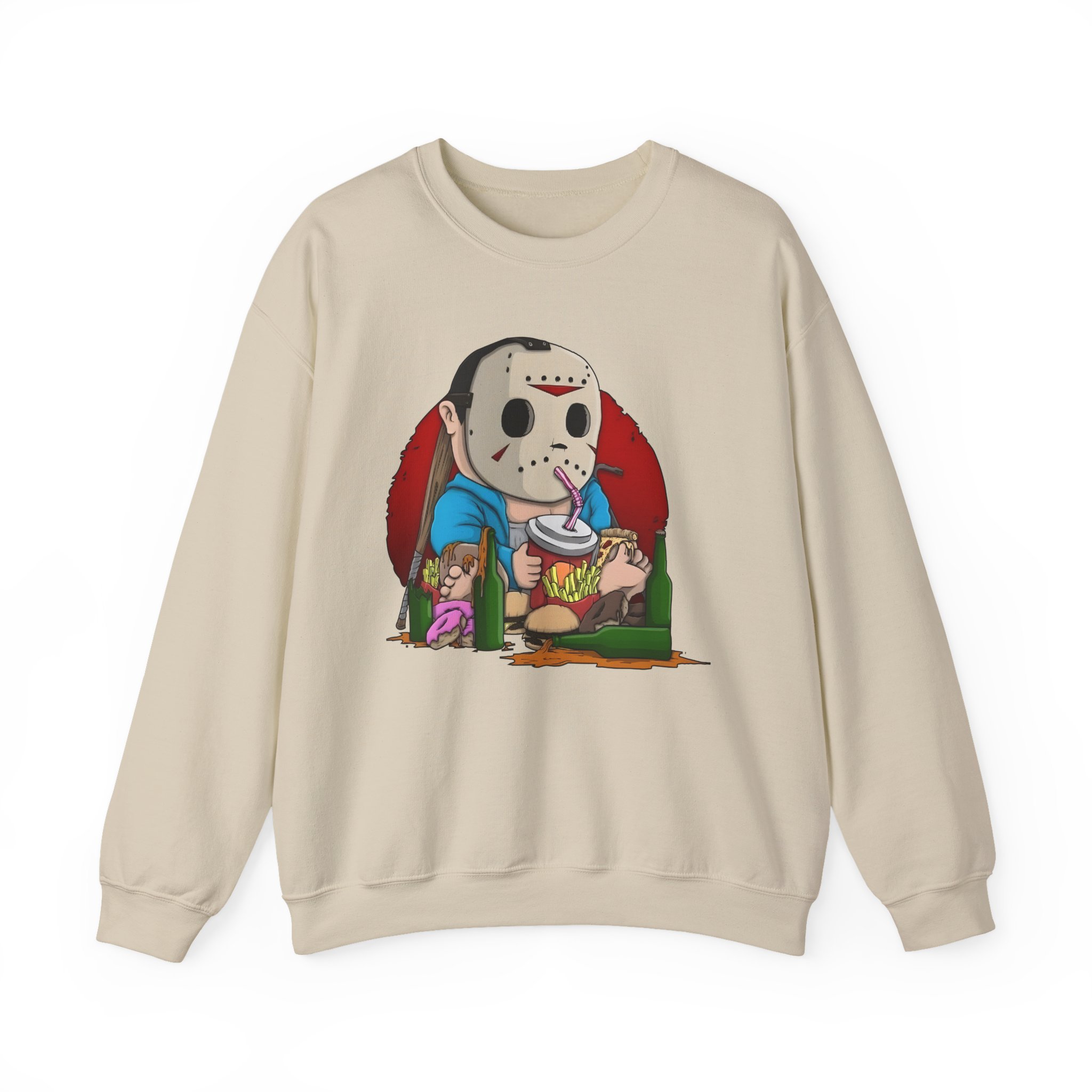 H2odelirious Cute Jason Voorhees Unisex Heavy Blendâ„¢ Crewneck Sweatshirt