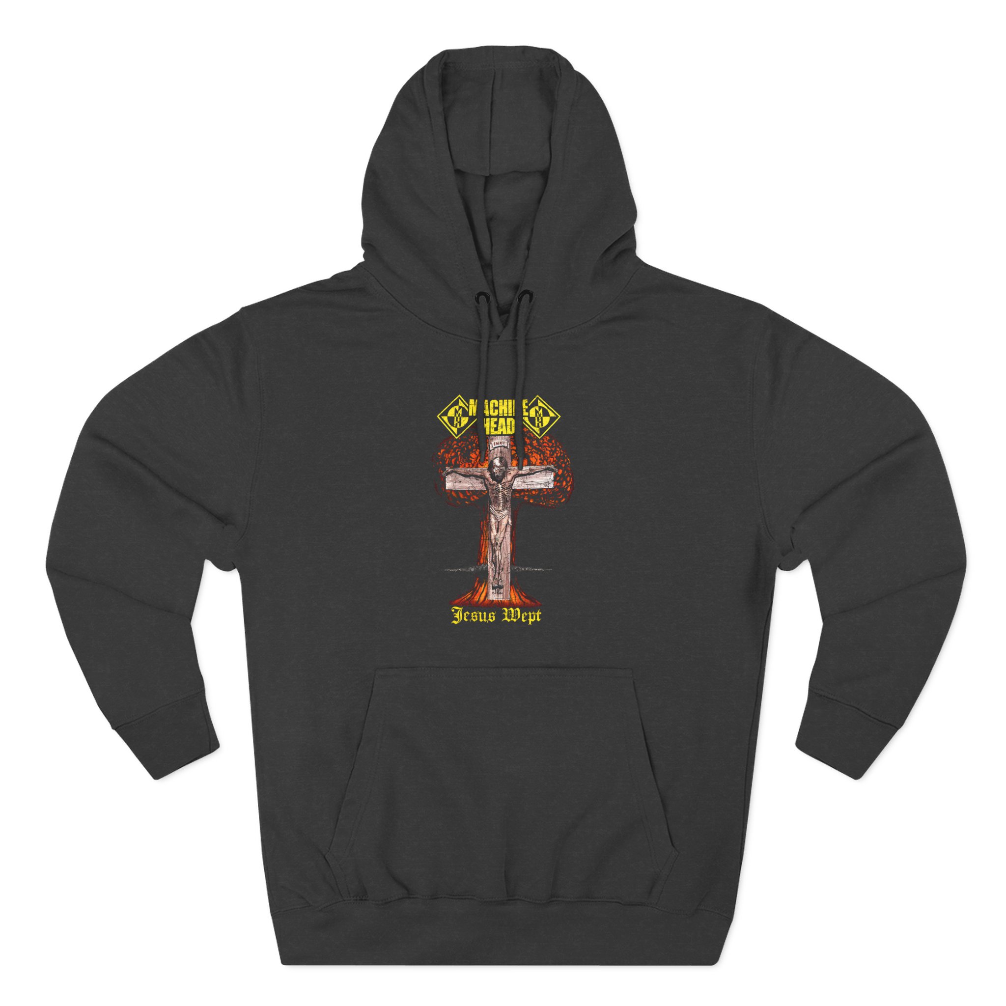 Machine Head Jesus Wept Three-Panel Fleece Hoodie