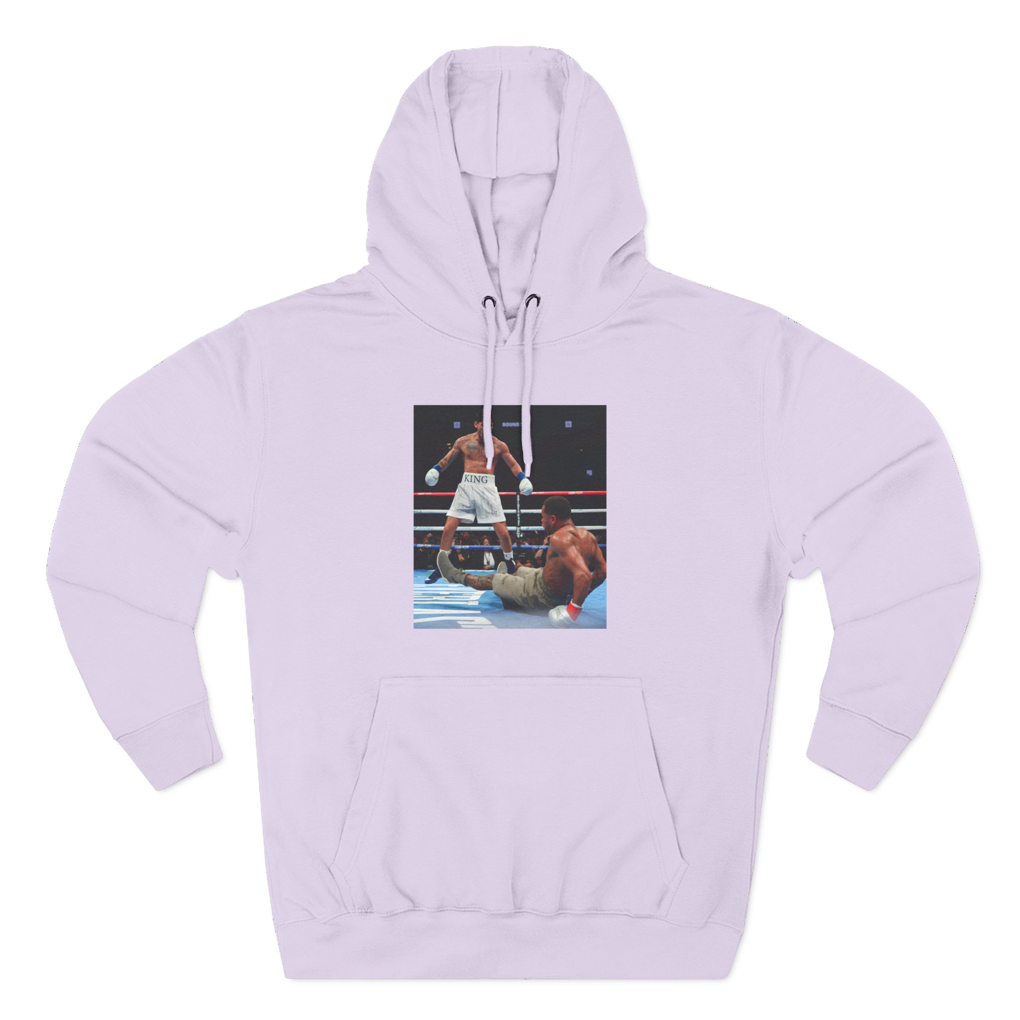 Ryan Garcia Knocks Down Devin Haney Three-Panel Fleece Hoodie