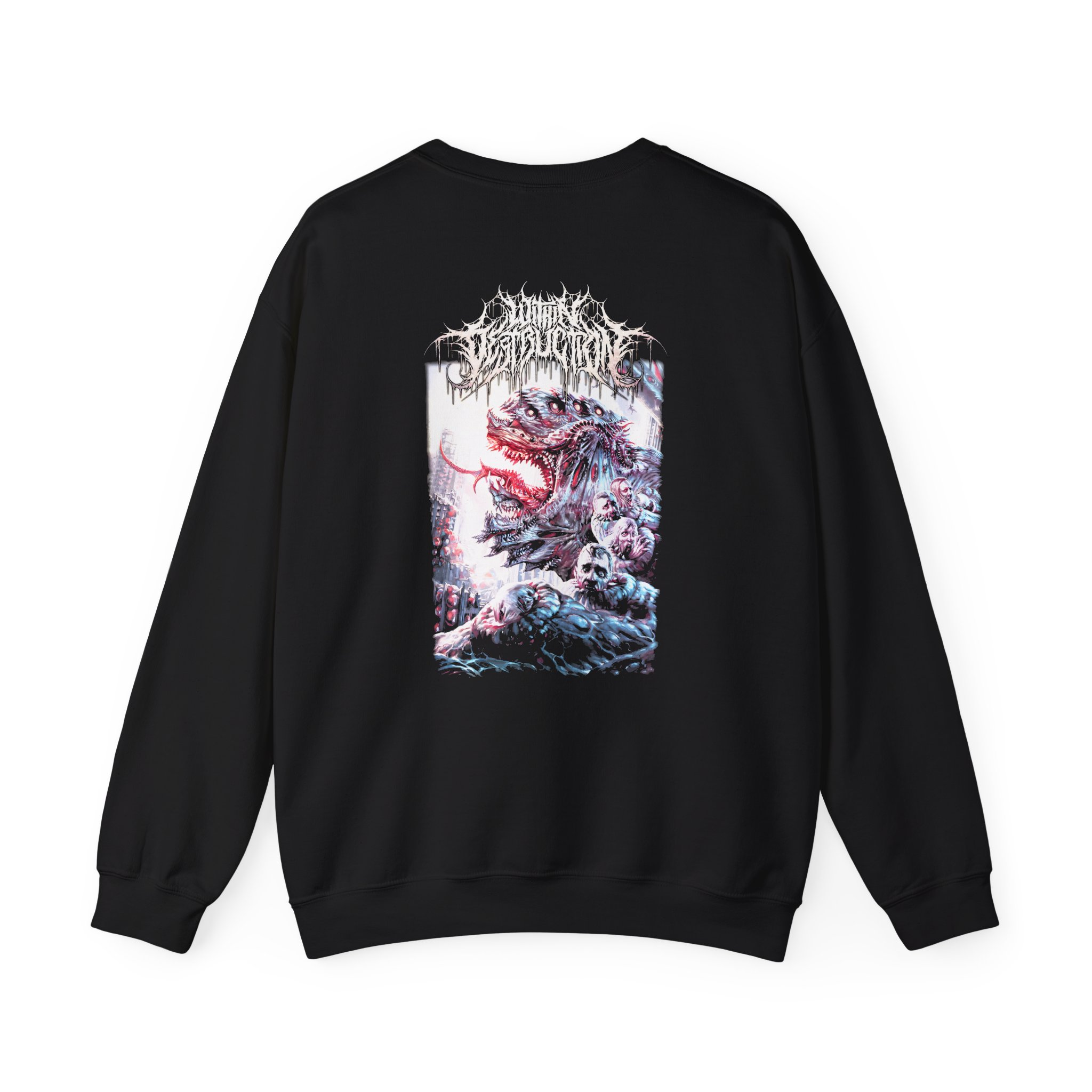 Within Destruction Deathwish Unisex Heavy Blend Crewneck Sweatshirt
