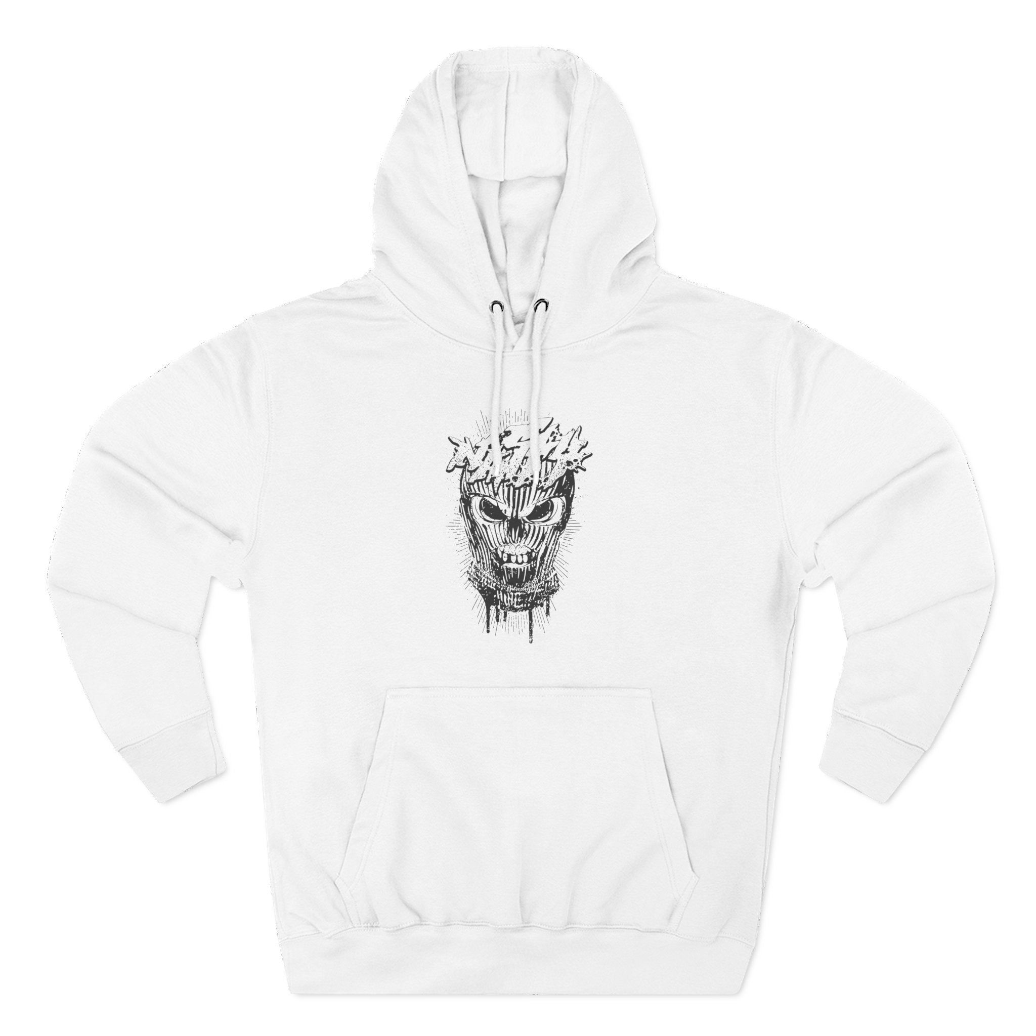 Nasty Three-Panel Fleece Hoodie