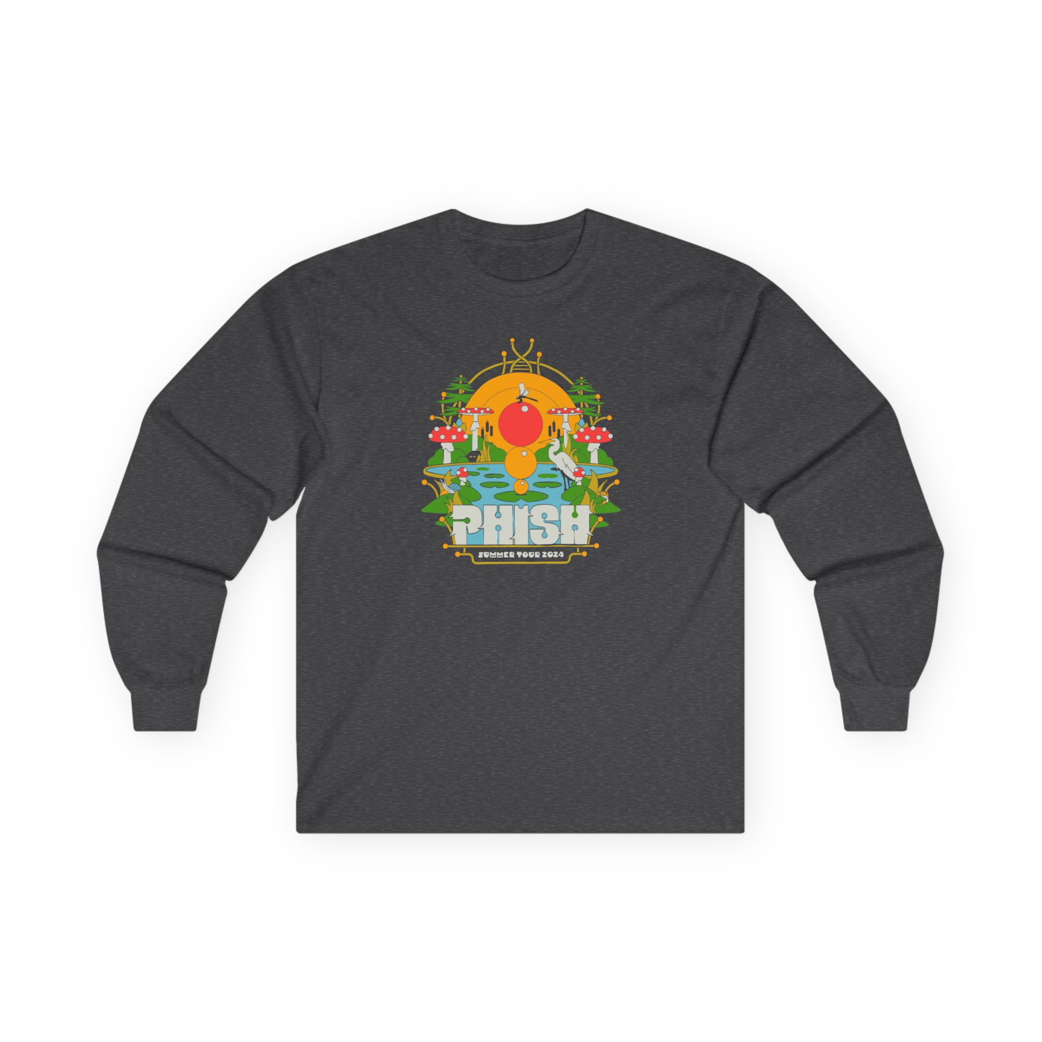 Phish Pond Life Summer 24 Unisex Ultra Cotton Long Sleeve Tee