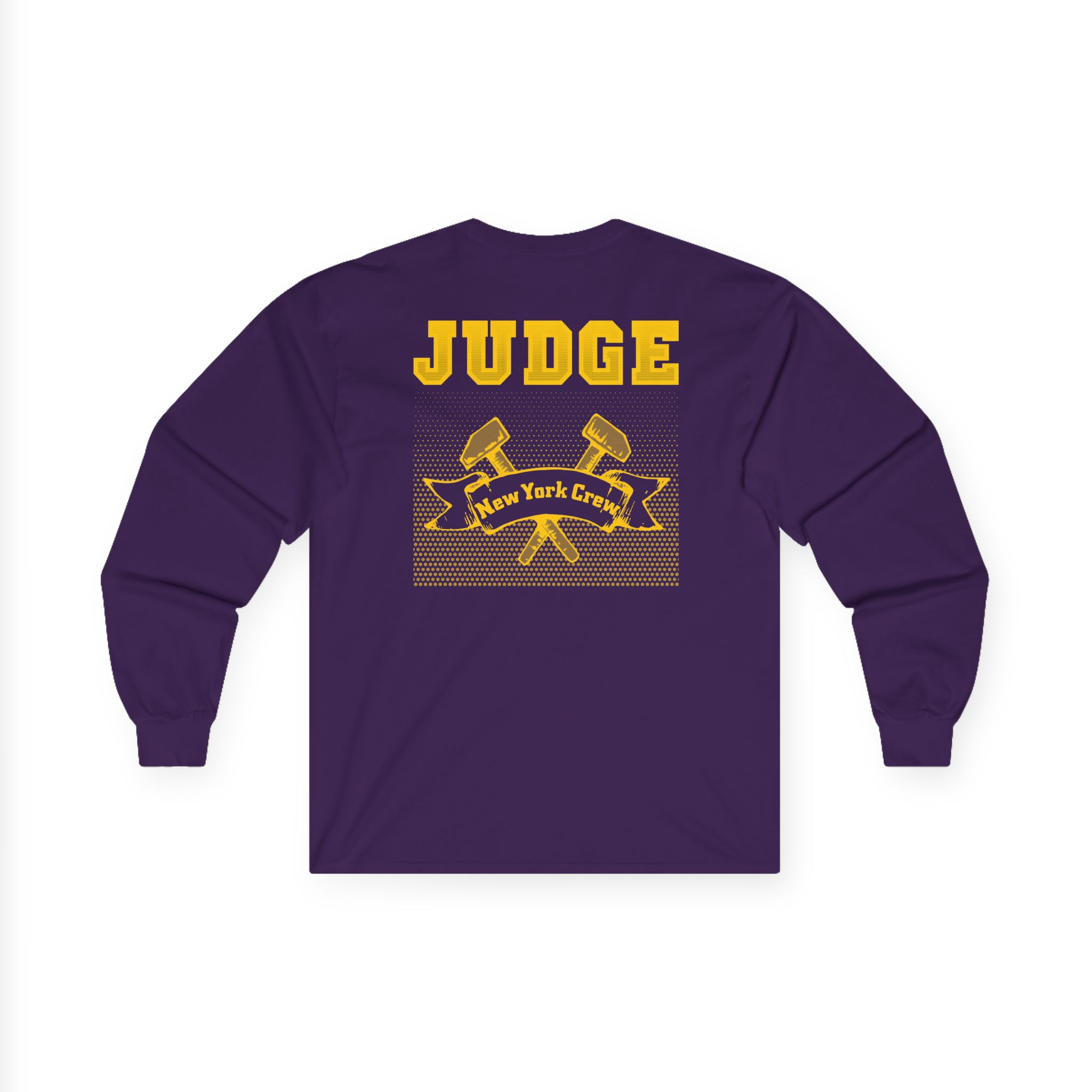 Judge New York Crew Unisex Ultra Cotton Long Sleeve Tee