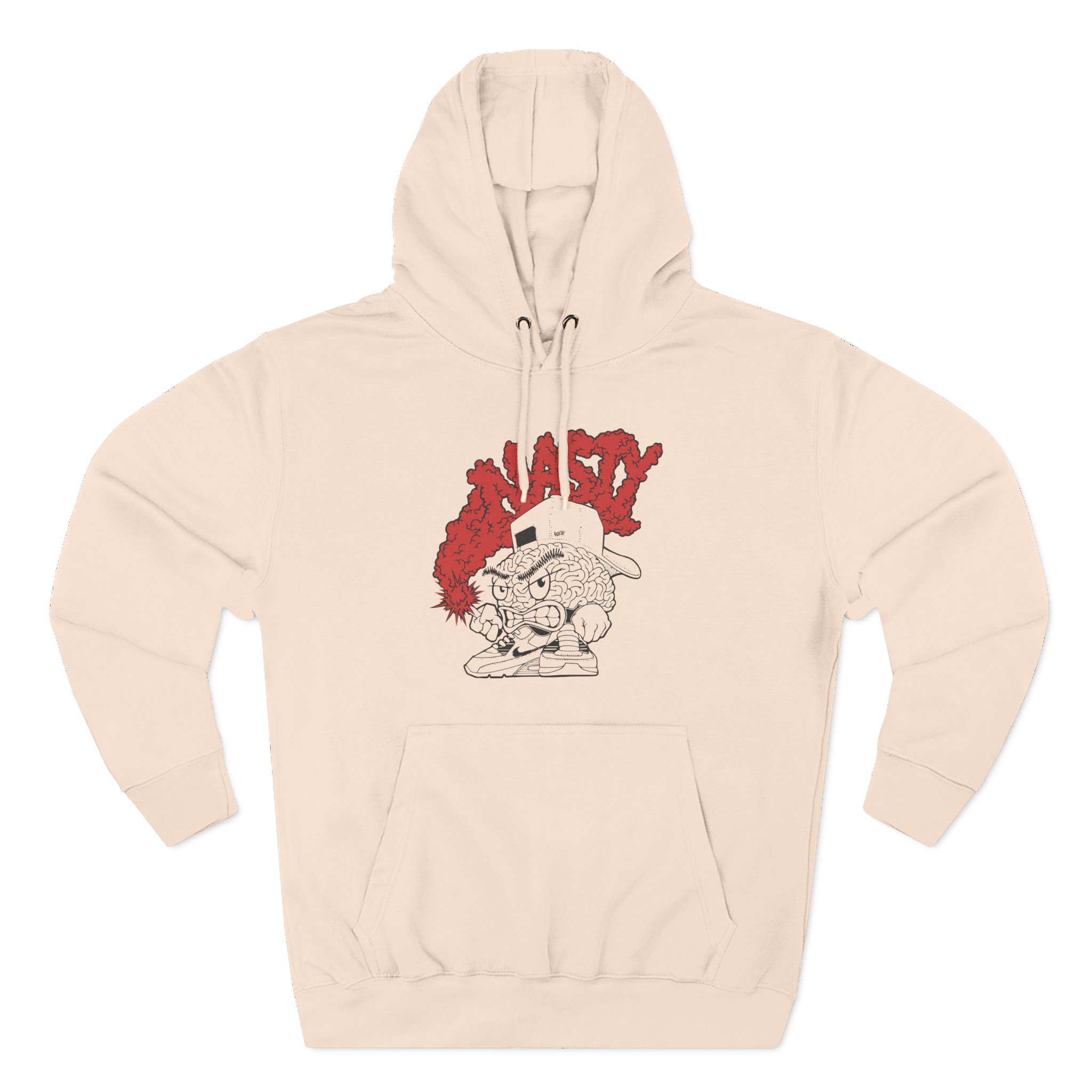 Nasty mbwtw Three-Panel Fleece Hoodie
