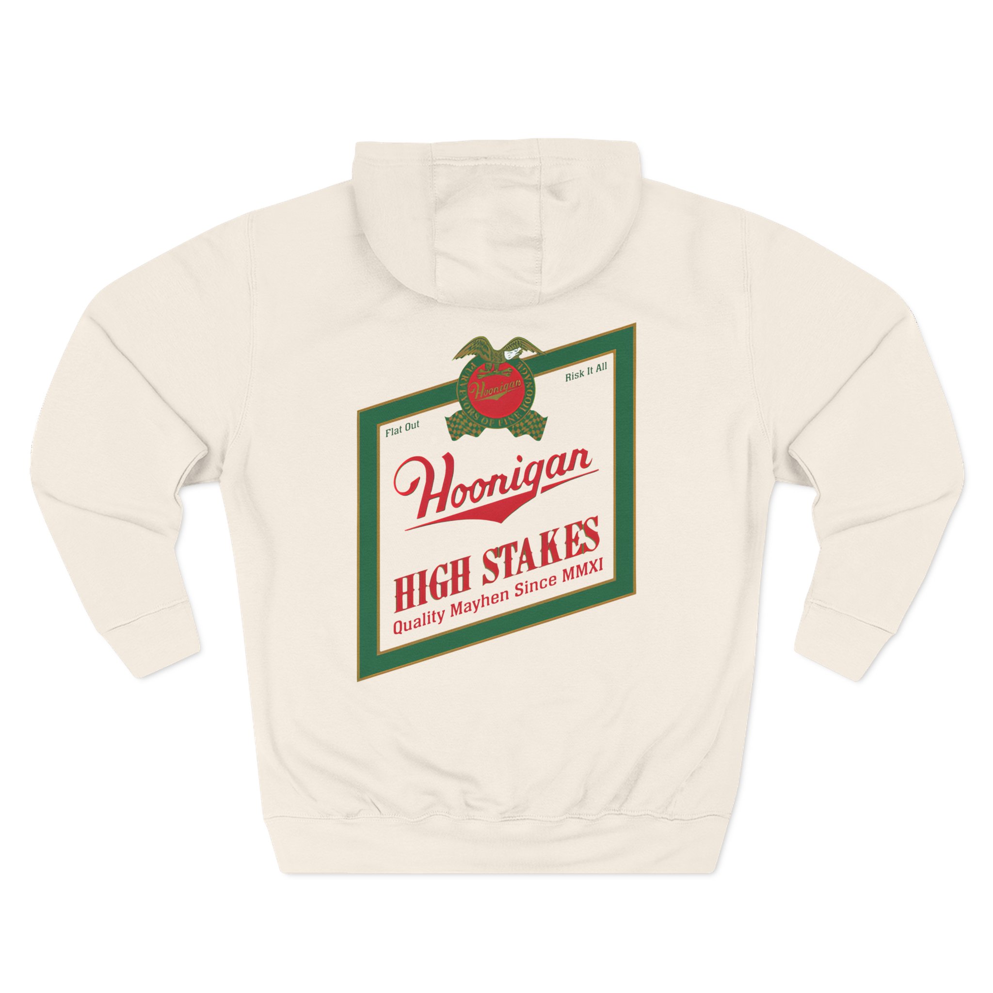 Ken Block Hoonigan High Stakes Three-Panel Fleece Hoodie