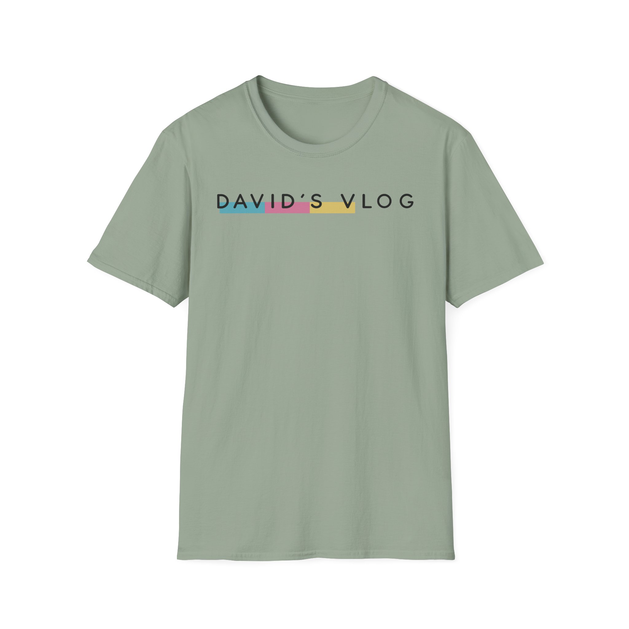 David Dobrik David's Vlog Unisex Softstyle T-Shirt