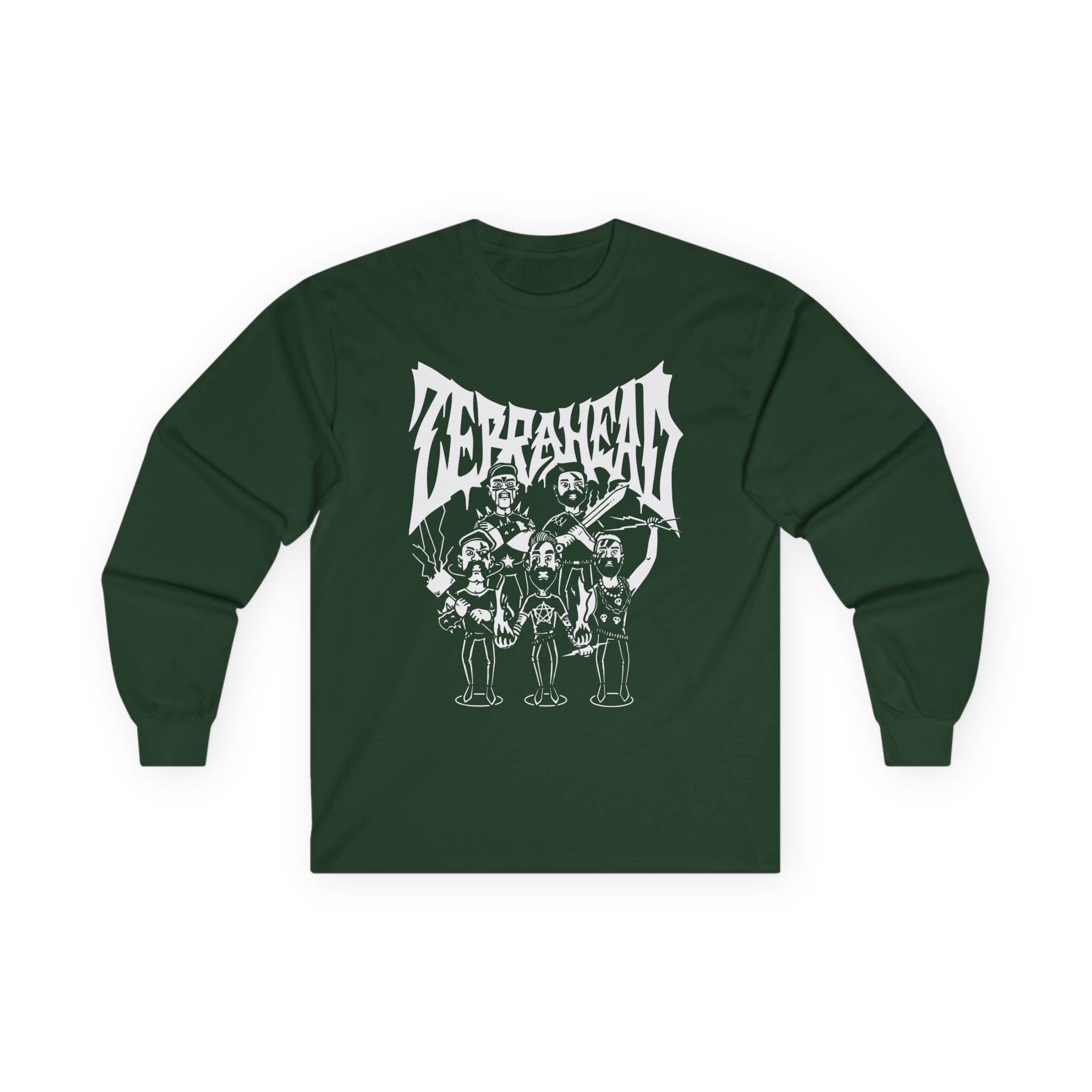 Zebrahead Goth Unisex Ultra Cotton Long Sleeve Tee